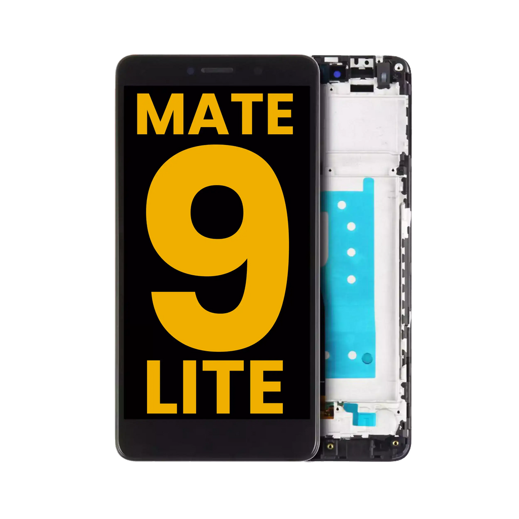 LCD Complete Assembly with Frame for Huawei Mate 9 Lite (Refurbished) (Black)