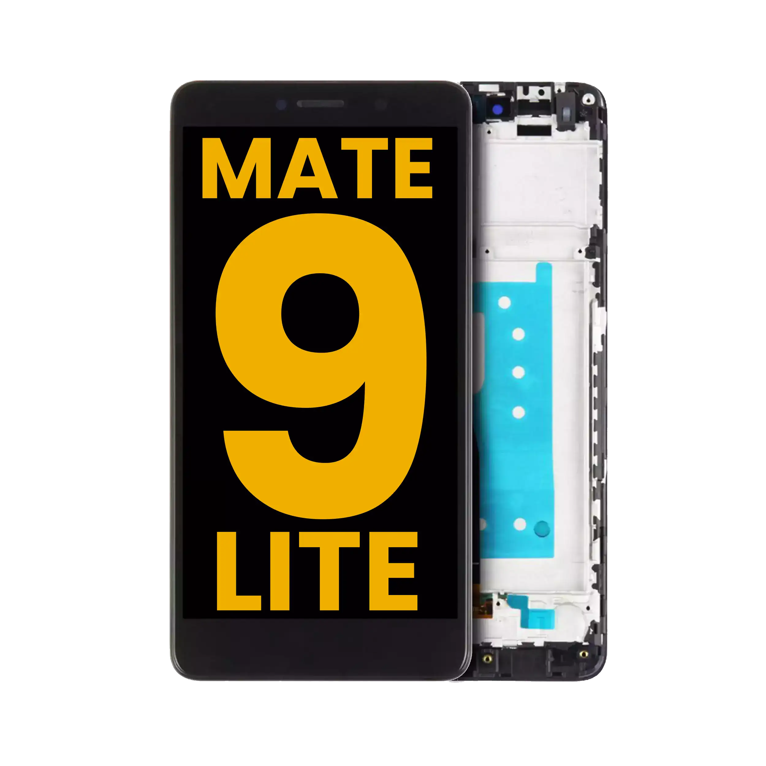 LCD Complete Assembly with Frame for Huawei Mate 9 Lite (Refurbished) (Black)