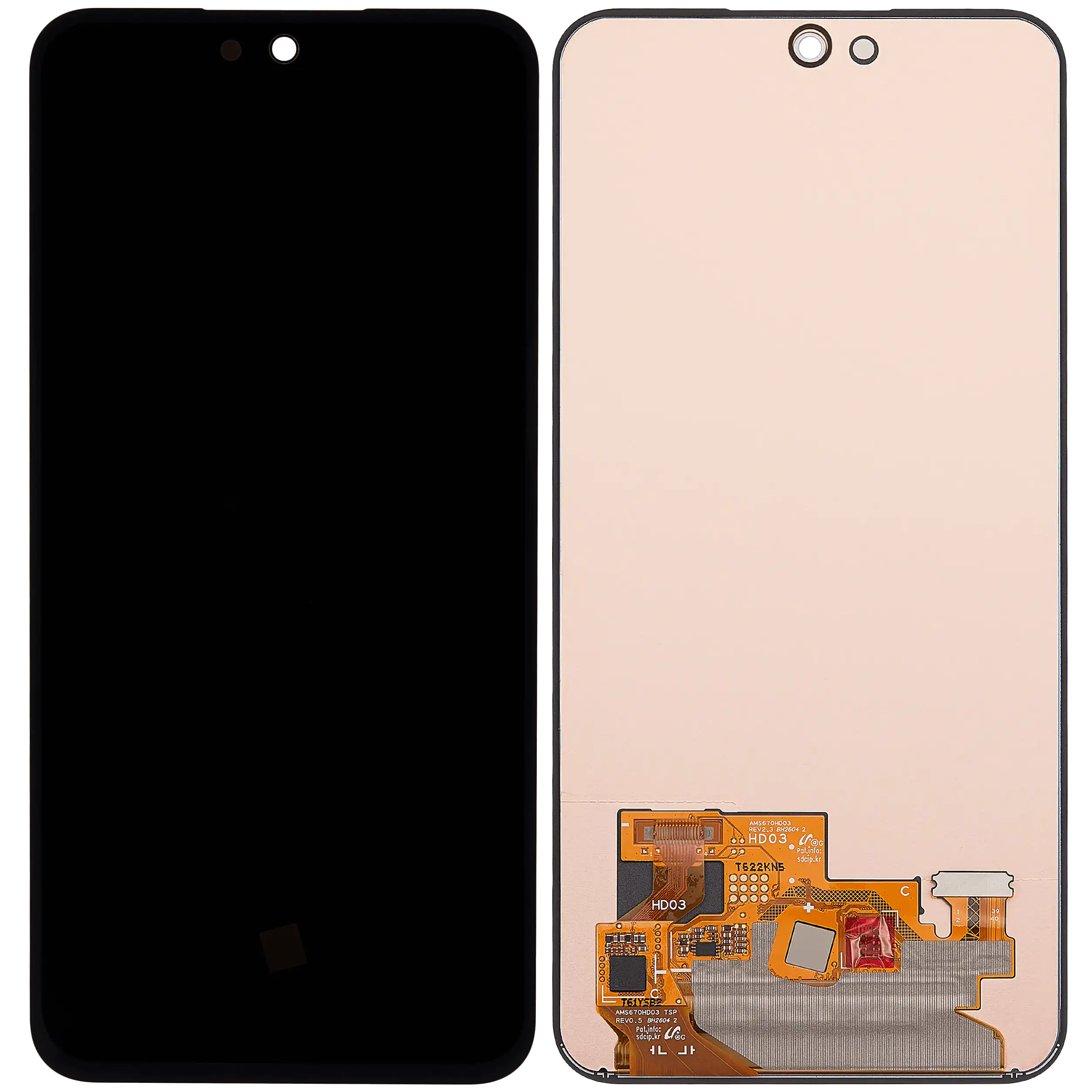OLED-Display ohne Rahmen für Samsung Galaxy A37 5G (A376 / 2026) (Refurbished) (Alle Farben)