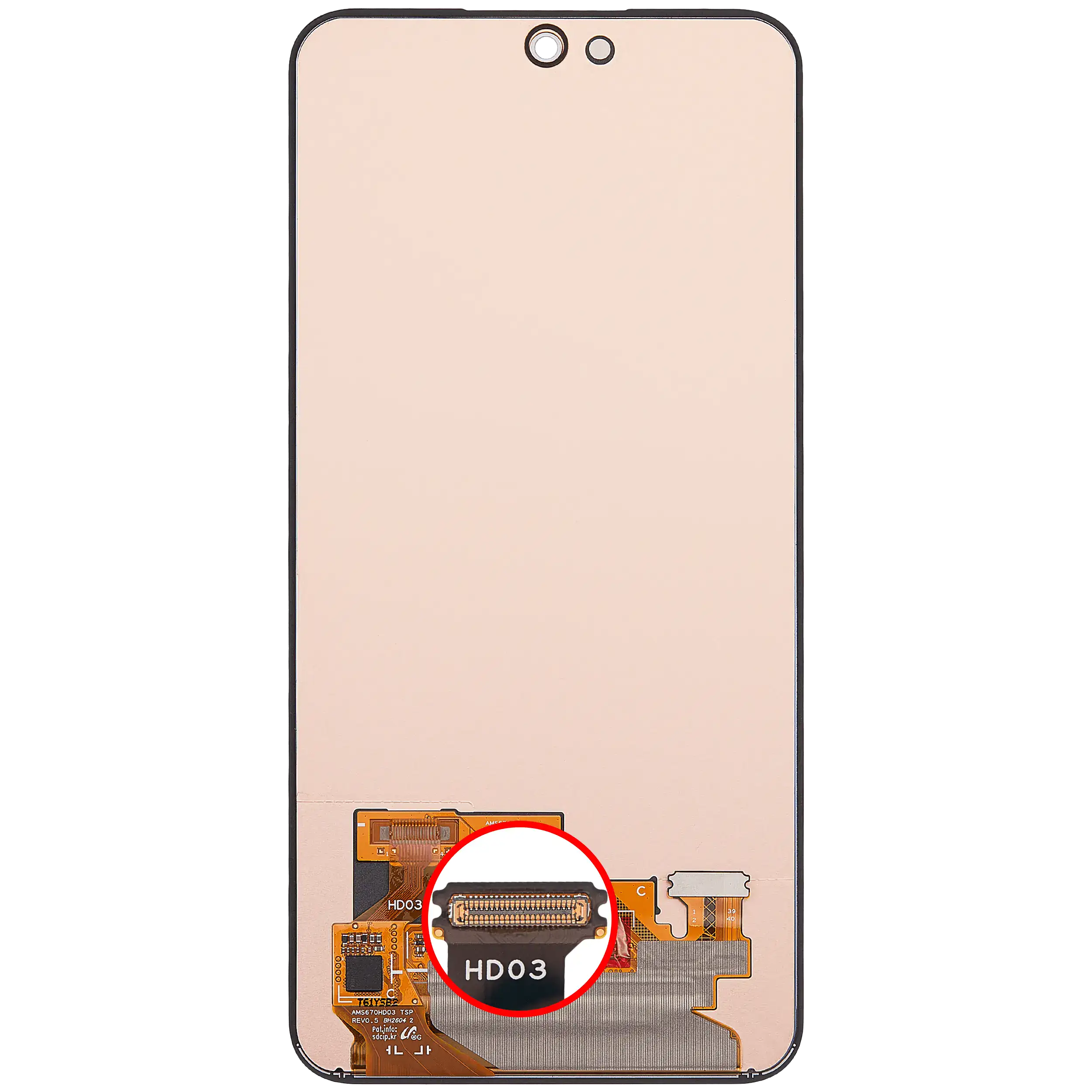 OLED-Display ohne Rahmen für Samsung Galaxy A37 5G (A376 / 2026) (Refurbished) (Alle Farben)