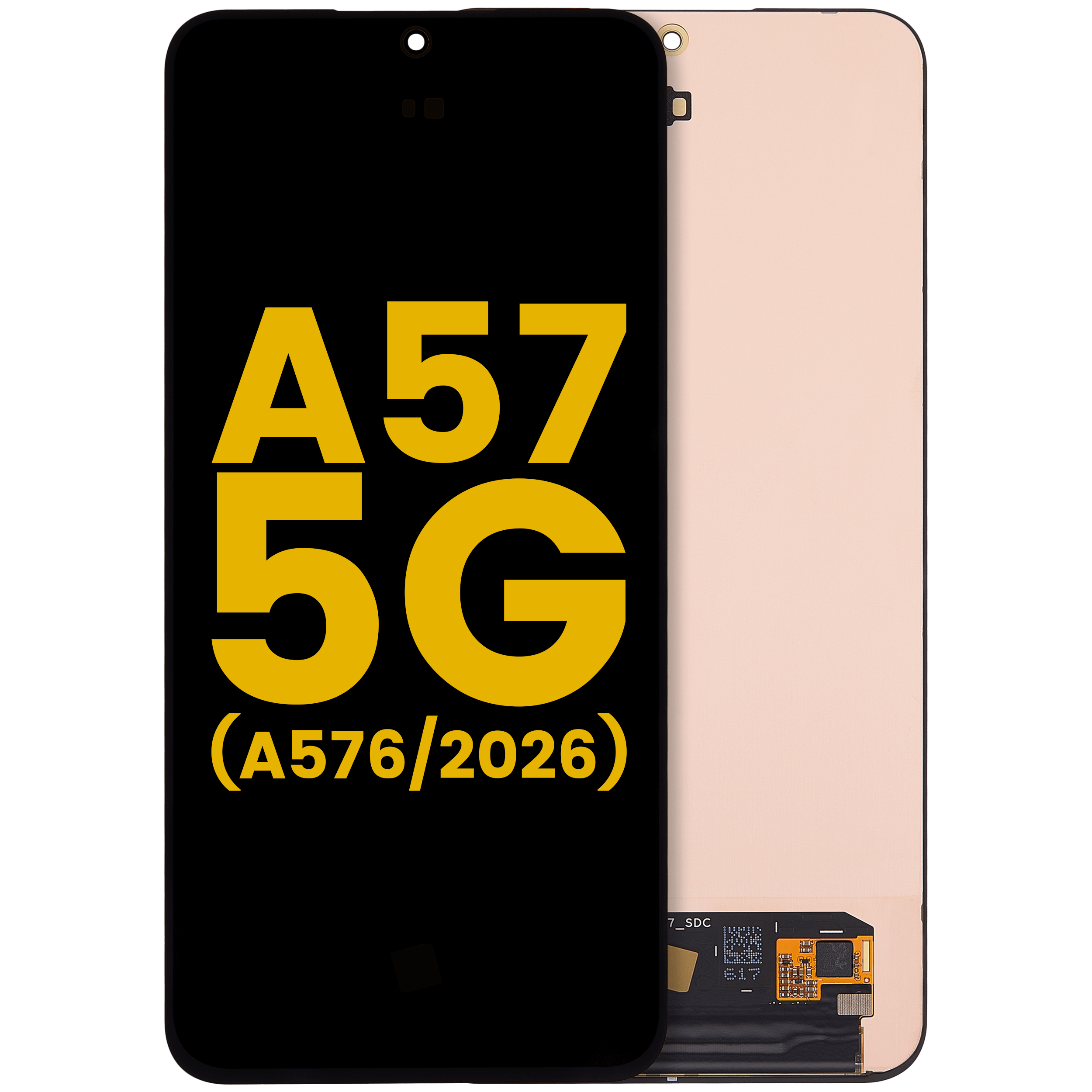 OLED-Display ohne Rahmen für Samsung Galaxy A57 5G (A576 / 2026) (Refurbished) (Alle Farben)