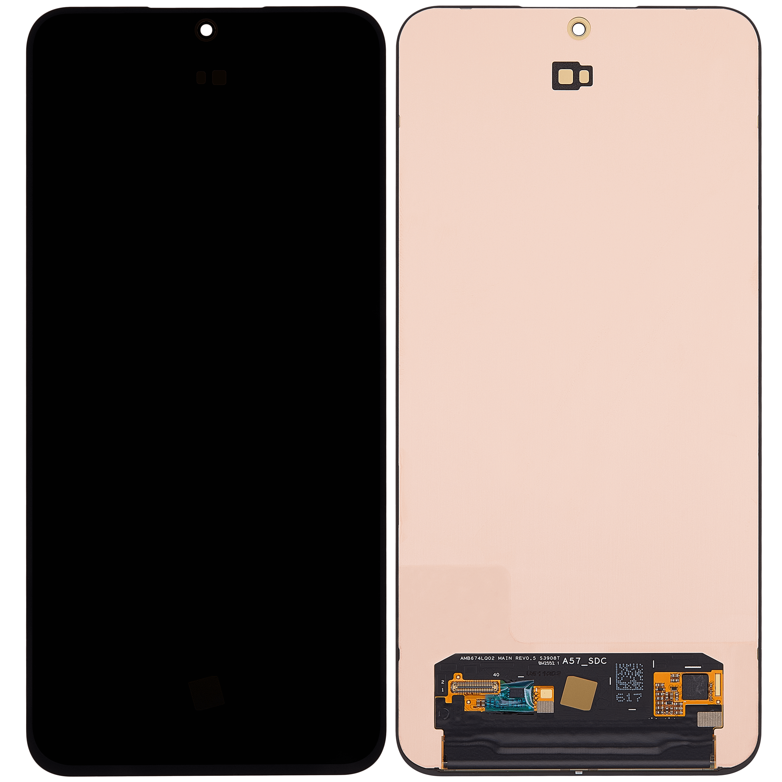 OLED-Display ohne Rahmen für Samsung Galaxy A57 5G (A576 / 2026) (Refurbished) (Alle Farben)