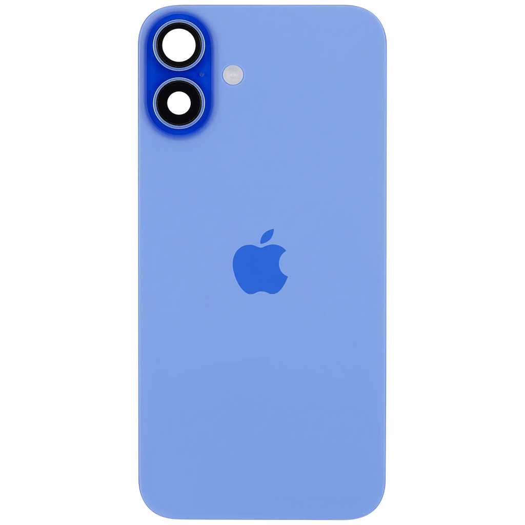 Backcover mit MagSafe Magnet & NFC & Blitz-Flexkabel für iPhone 16 Plus (Service Pack) (Ultramarine)