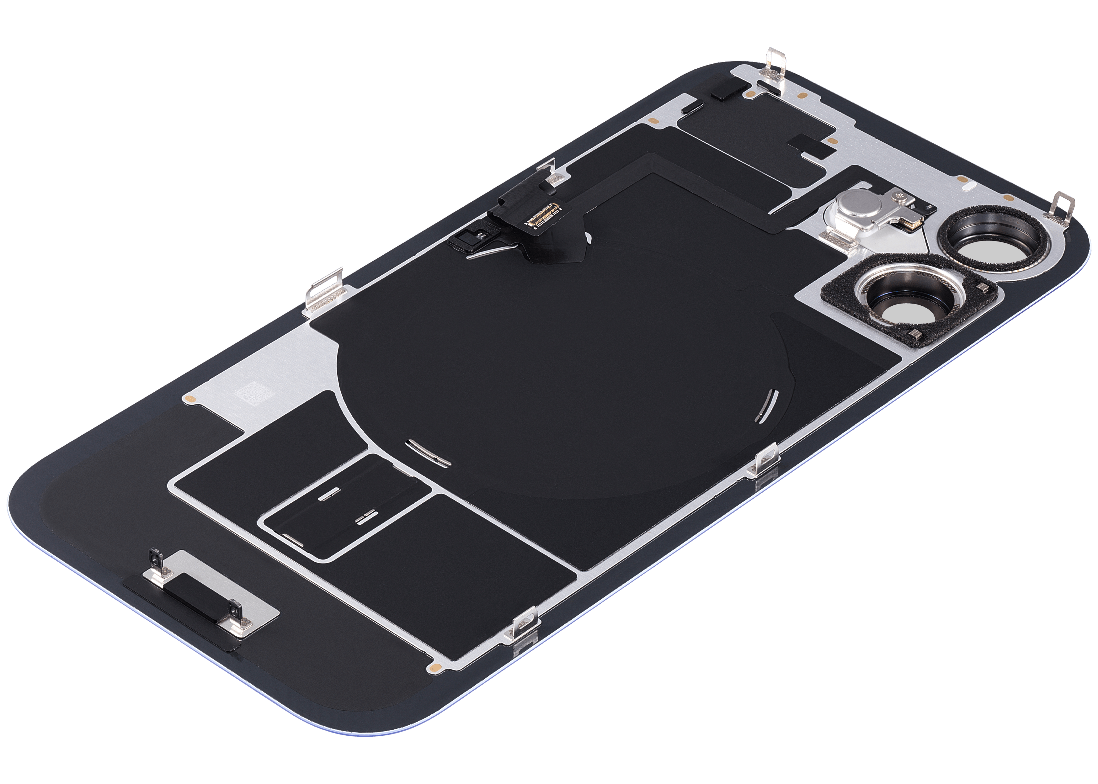 Backcover mit MagSafe Magnet & NFC & Blitz-Flexkabel für iPhone 16 Plus (Service Pack) (Ultramarine)