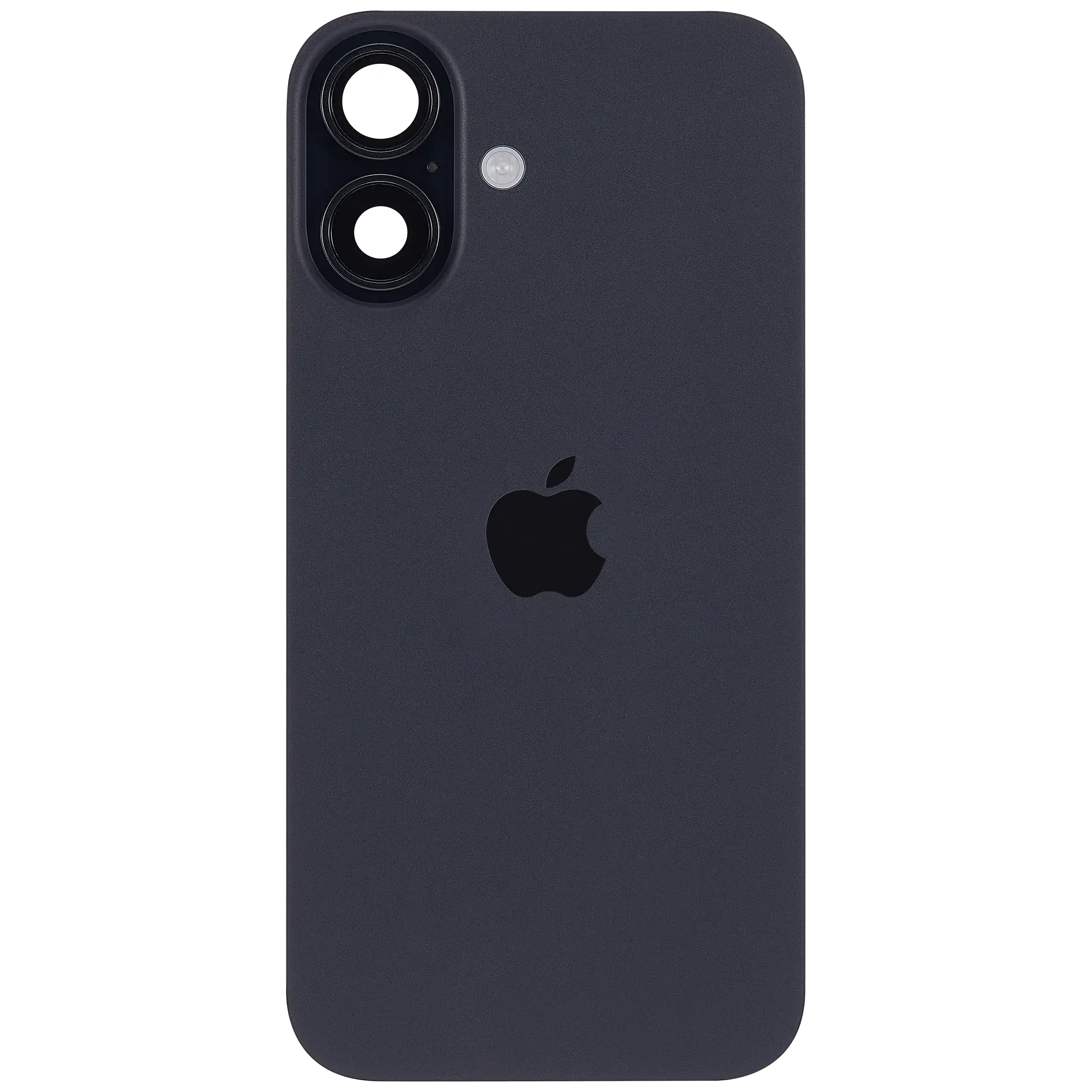 Backcover mit MagSafe Magnet & NFC & Blitz-Flexkabel für iPhone 16 (Service Pack) (Schwarz)