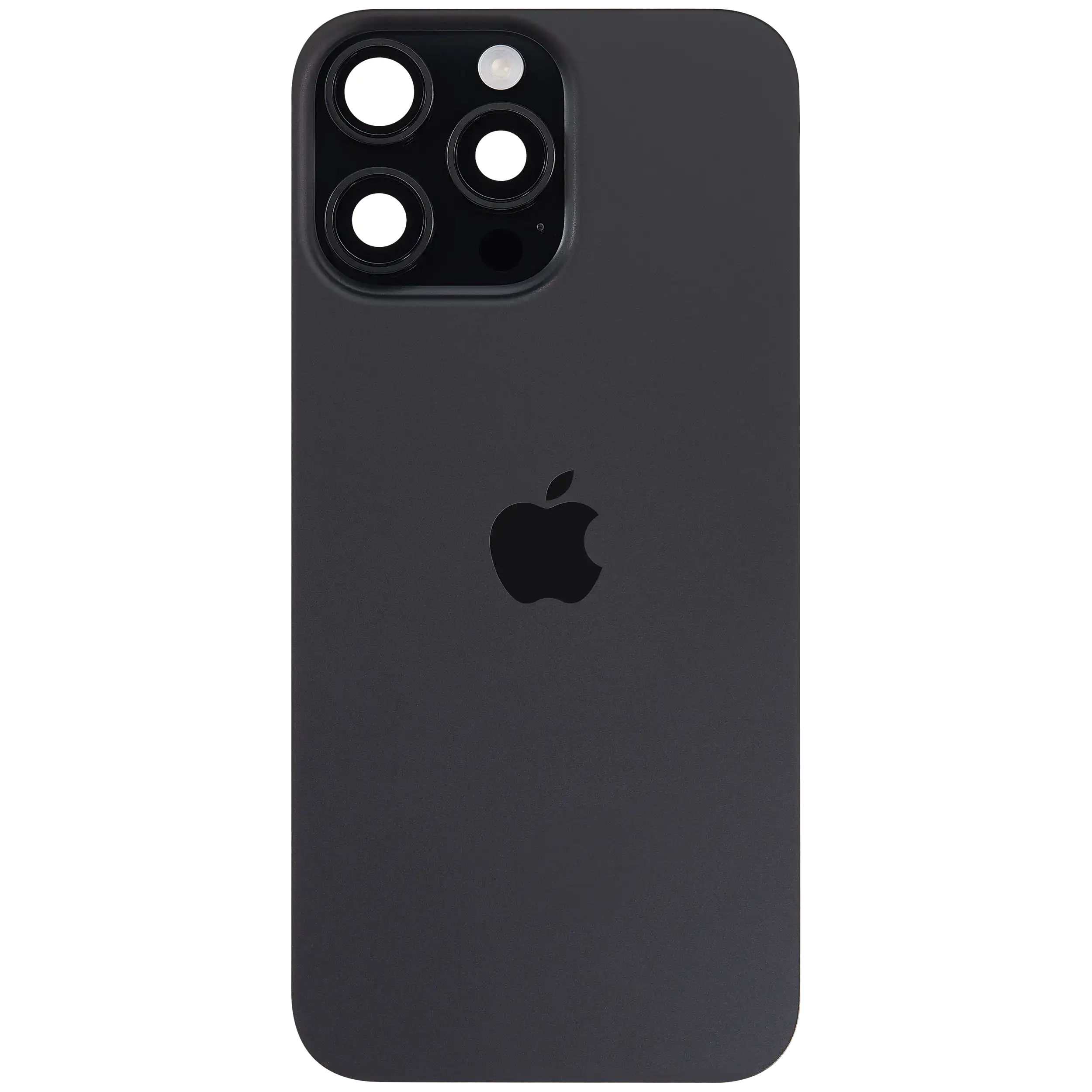 Backcover mit MagSafe Magnet & NFC & Blitz-Flexkabel für iPhone 16 Pro Max (Service Pack) (Schwarz Titanium)