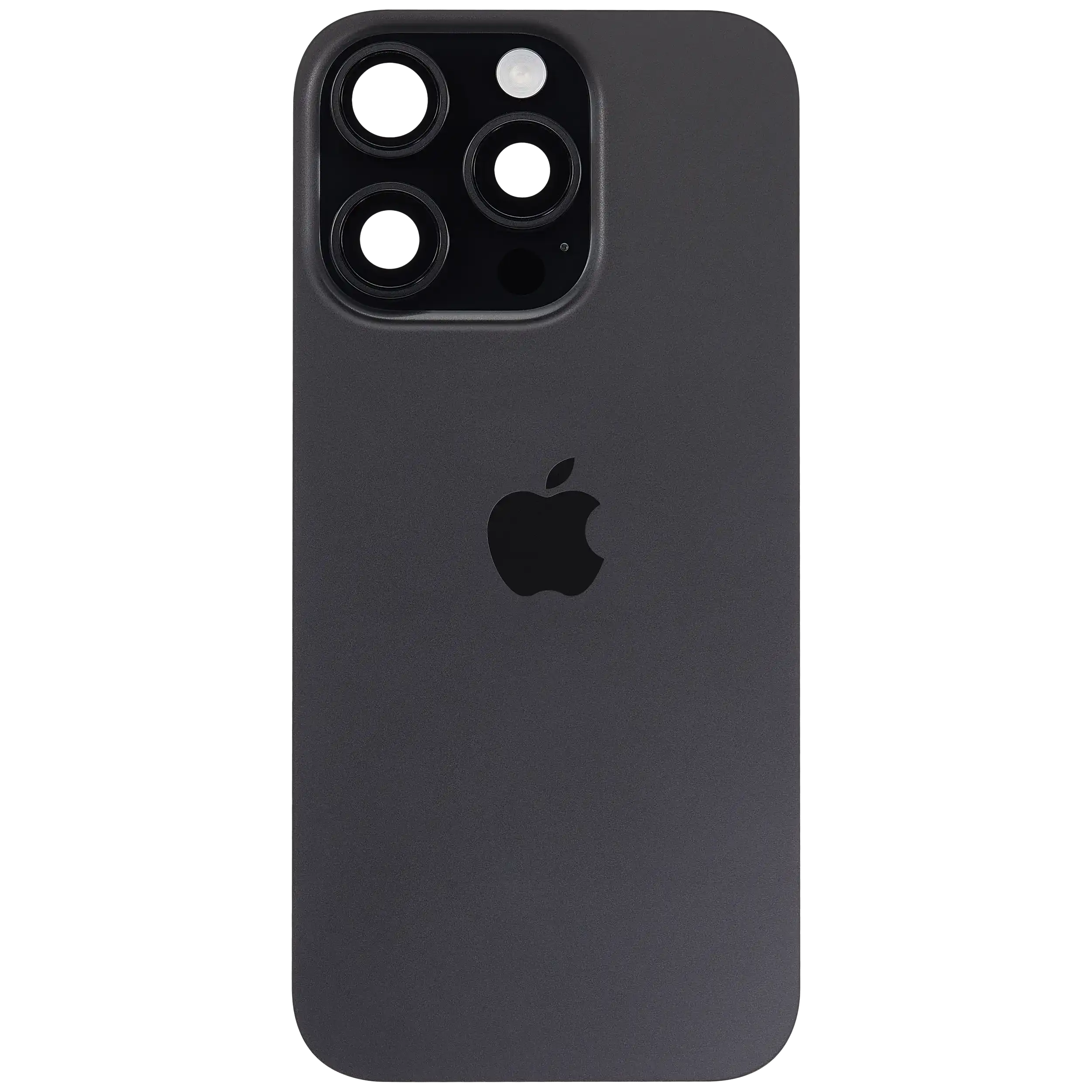 Backcover mit MagSafe Magnet & NFC & Blitz-Flexkabel für iPhone 16 Pro (Service Pack) (Schwarz Titanium)