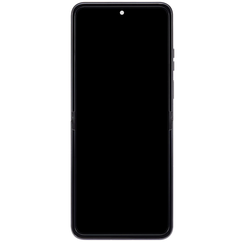OLED-Display mit Rahmen für Motorola Razr 2026 / Razr 70 (XT2657 / 2026) (Refurbished) (Hematite)