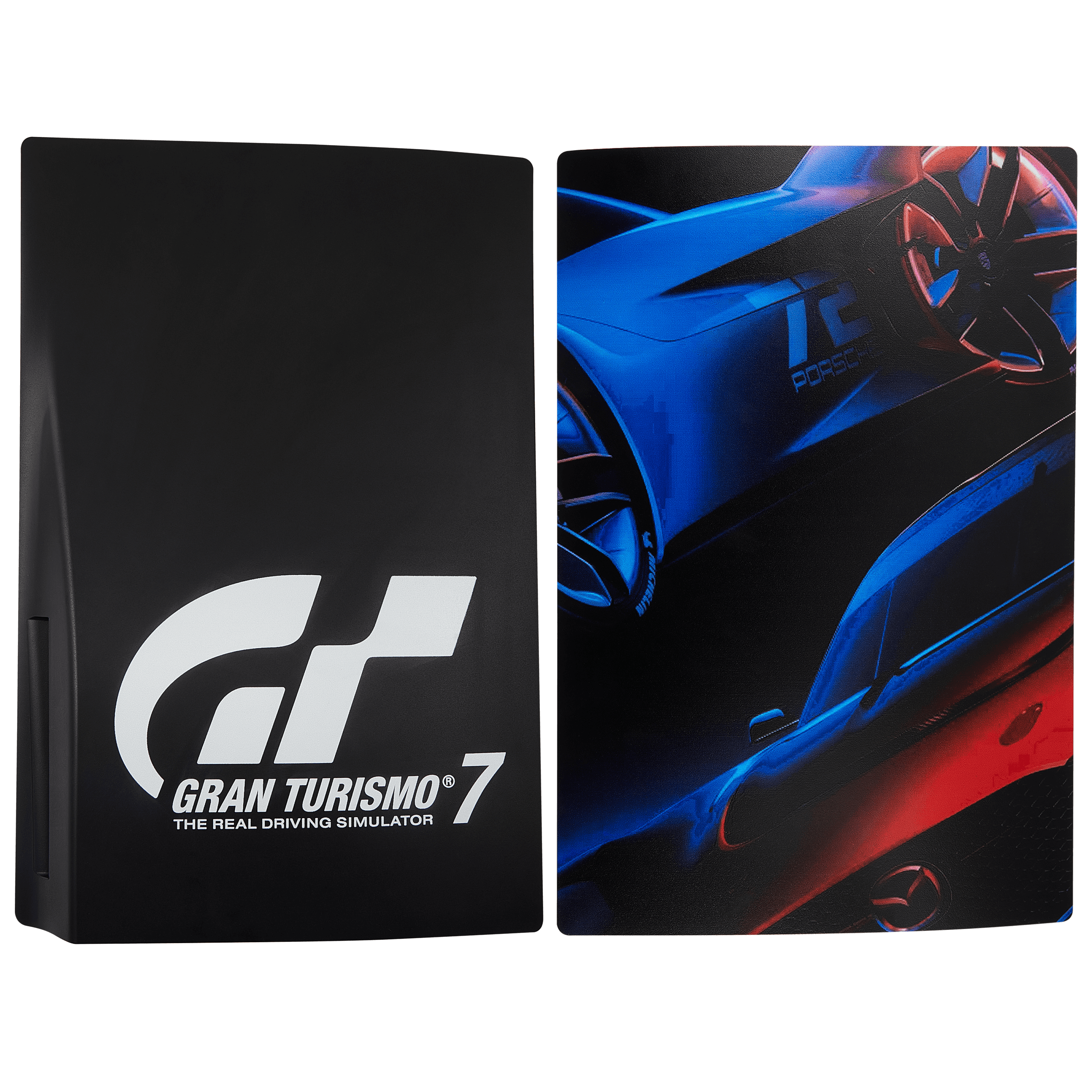 Faceplate Cover (Top & Bottom) für PlayStation 5 (1000 / 1100 / 1200) (Gran Turismo 7)