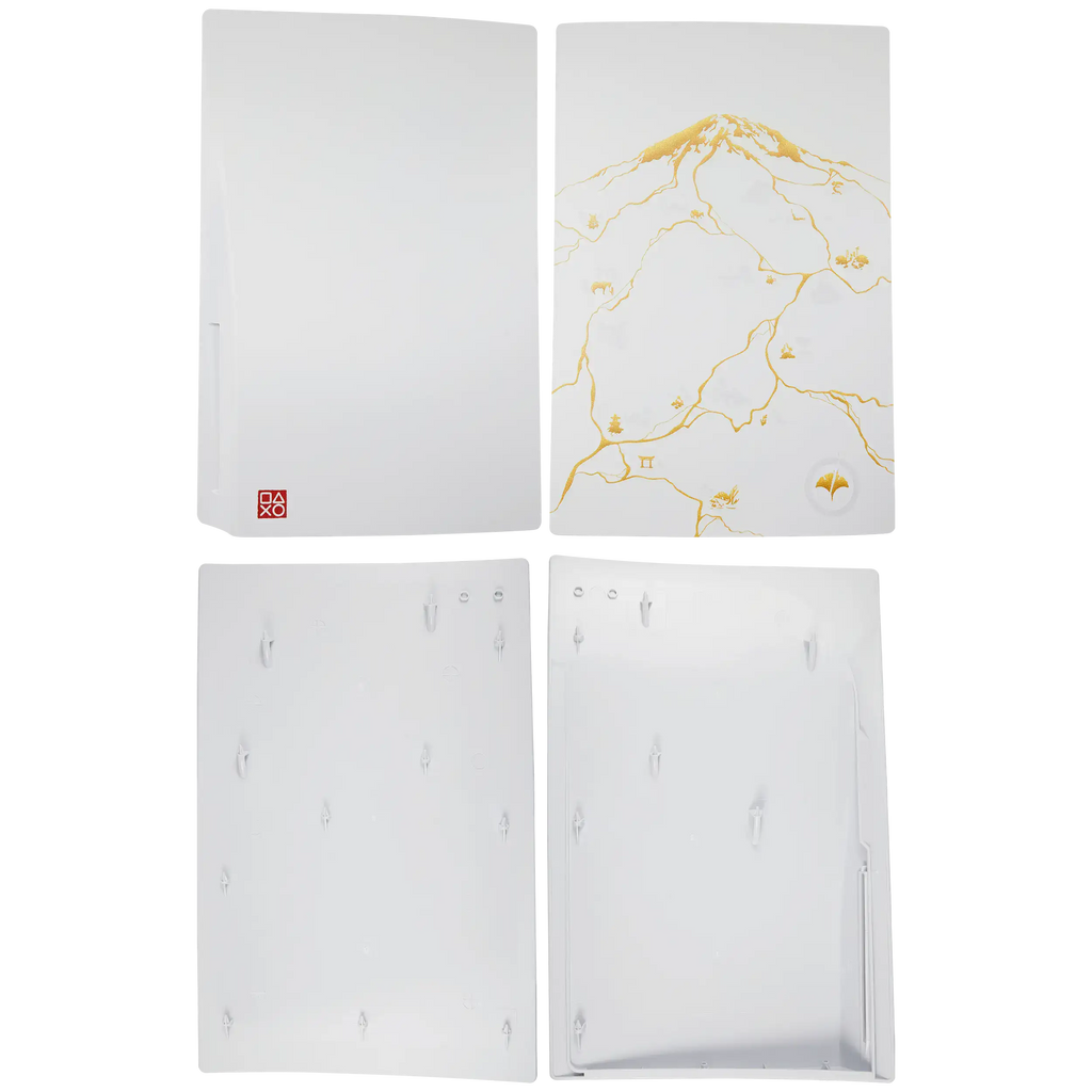 Faceplate Cover (Top & Bottom) für PlayStation 5 (1000 / 1100 / 1200) (Ghost Of Yotei)