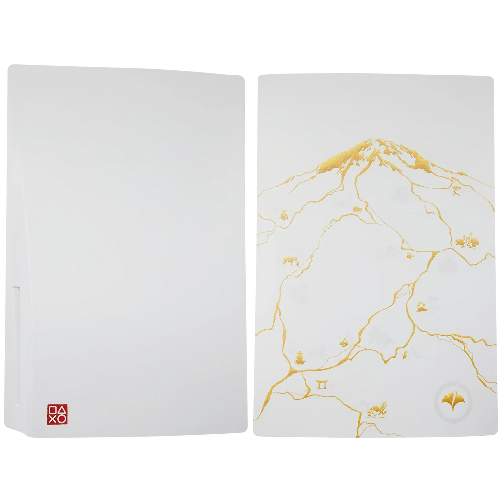 Faceplate Cover (Top & Bottom) für PlayStation 5 (1000 / 1100 / 1200) (Ghost Of Yotei)