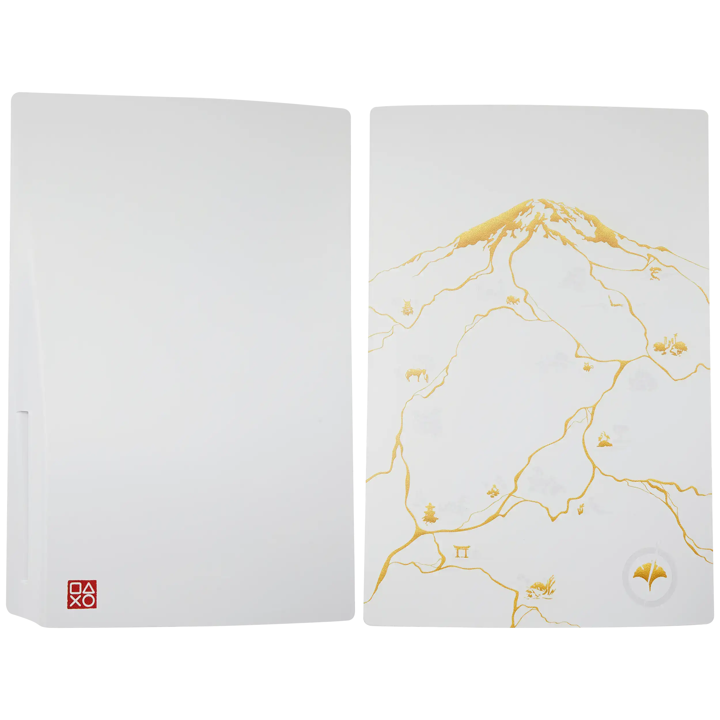 Faceplate Cover (Top & Bottom) für PlayStation 5 (1000 / 1100 / 1200) (Ghost Of Yotei)