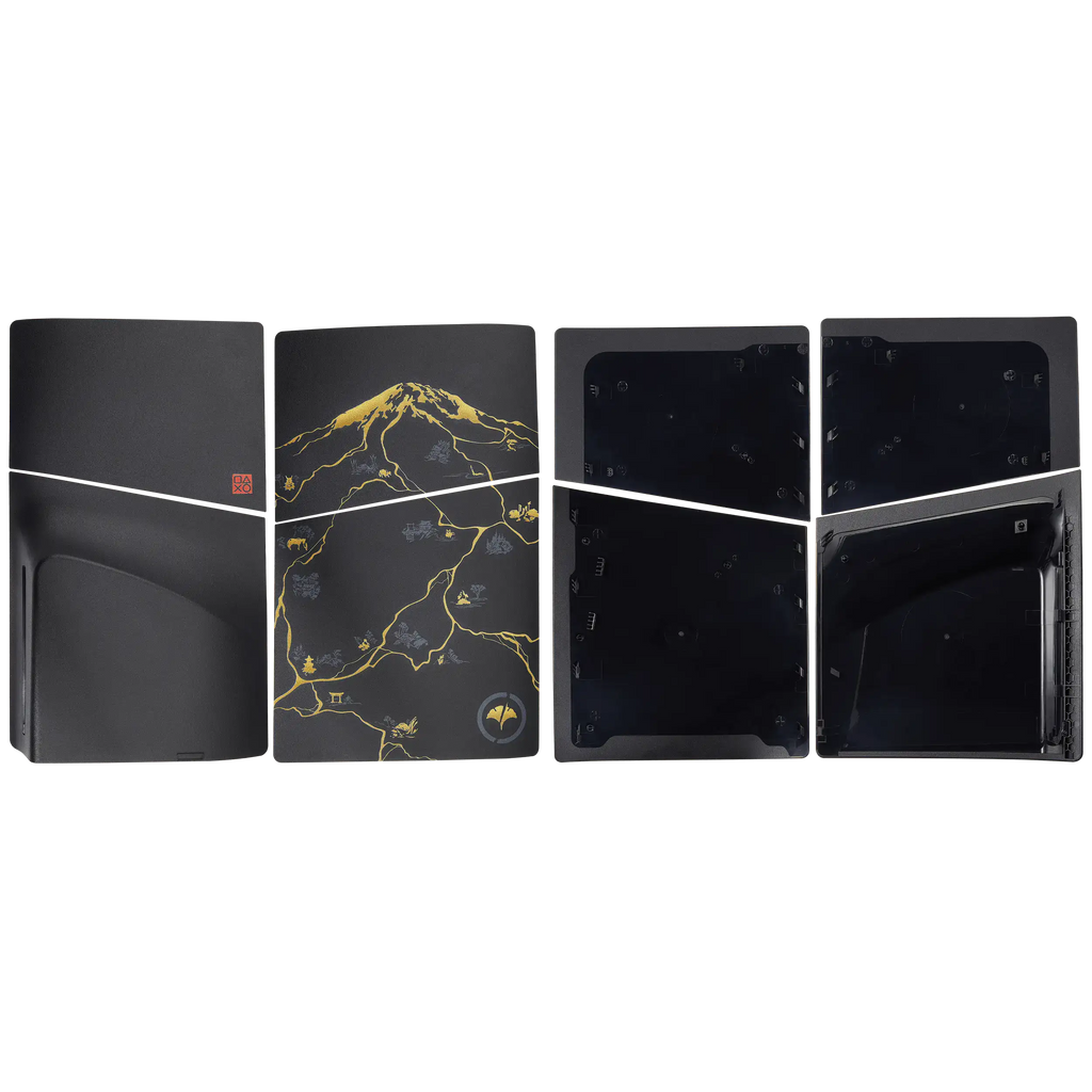 Console Shell für PlayStation 5 Slim (Disc Edition) (Schwarz)