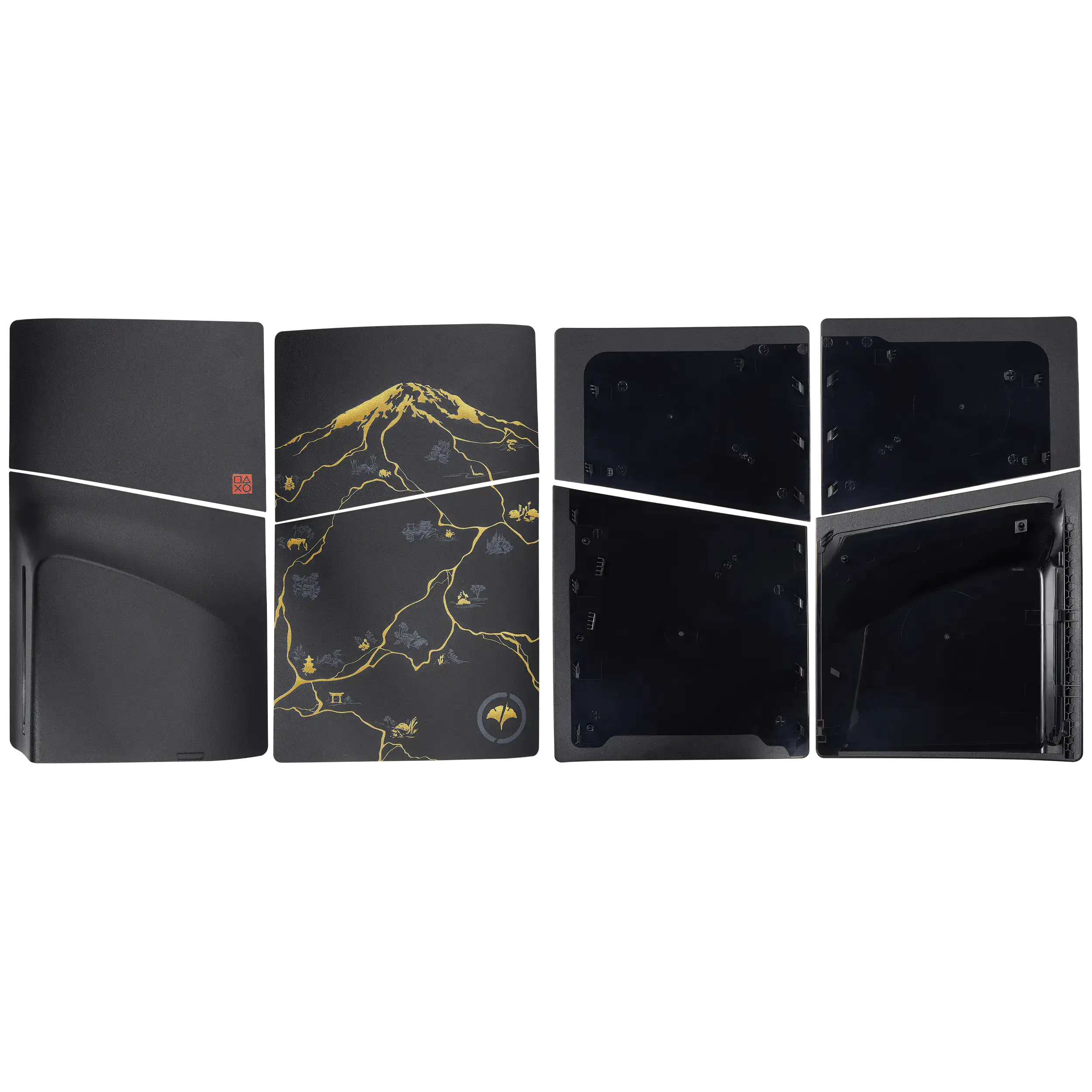 Console Shell für PlayStation 5 Slim (Disc Edition) (Schwarz)