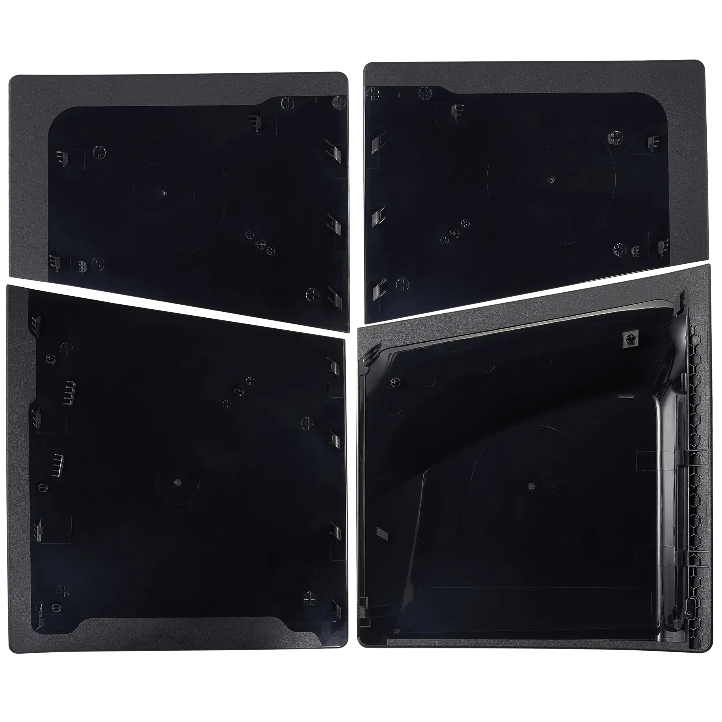 Console Shell für PlayStation 5 Slim (Disc Edition) (Schwarz)