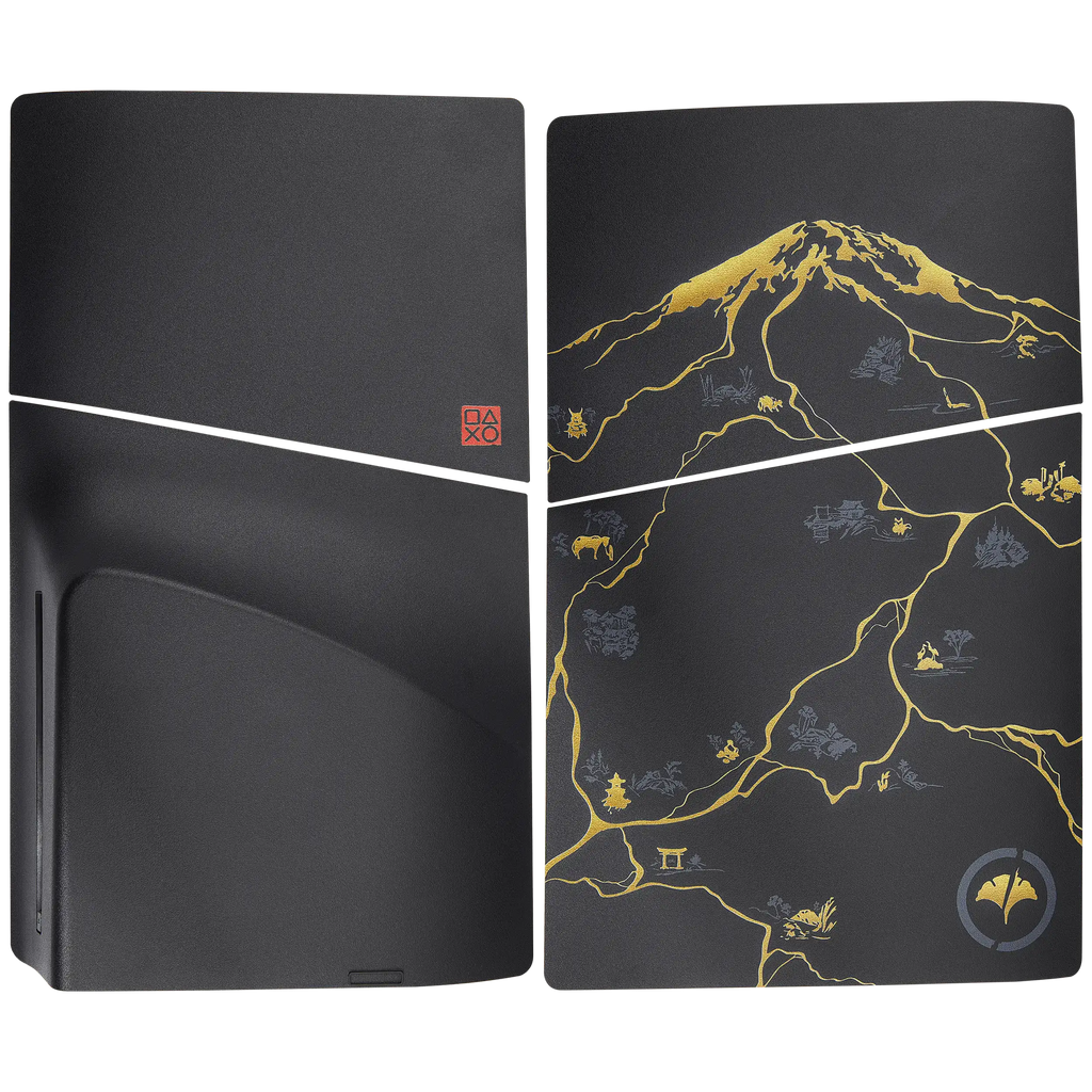 Console Shell für PlayStation 5 Slim (Disc Edition) (Schwarz)