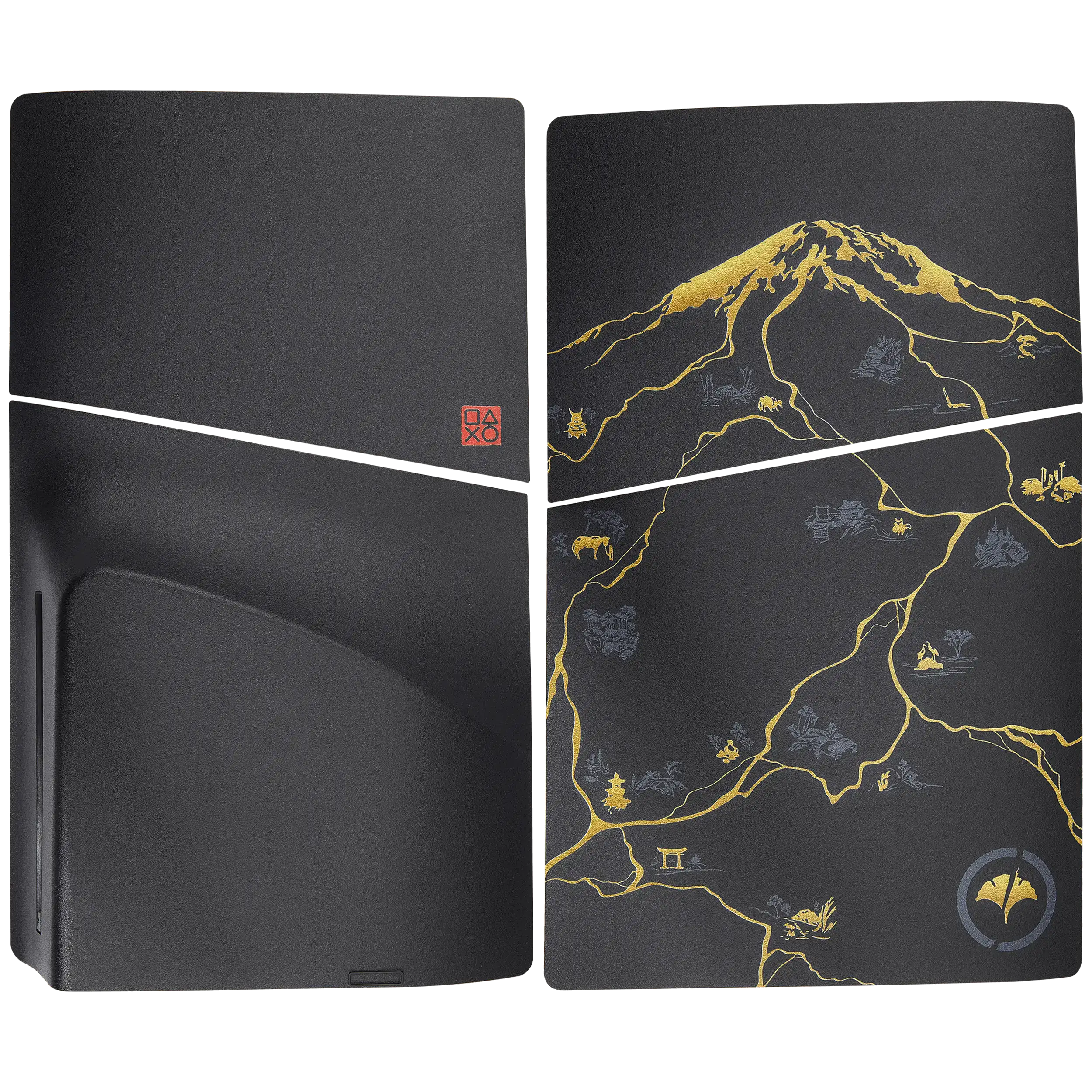 Console Shell für PlayStation 5 Slim (Disc Edition) (Schwarz)