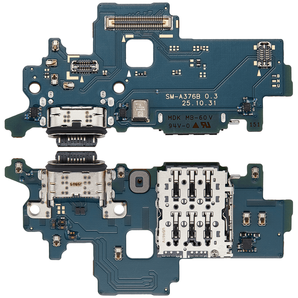 Ladebuchse Board mit Sim Card Reader für Samsung Galaxy A37 (A376 / 2026) (Premium)