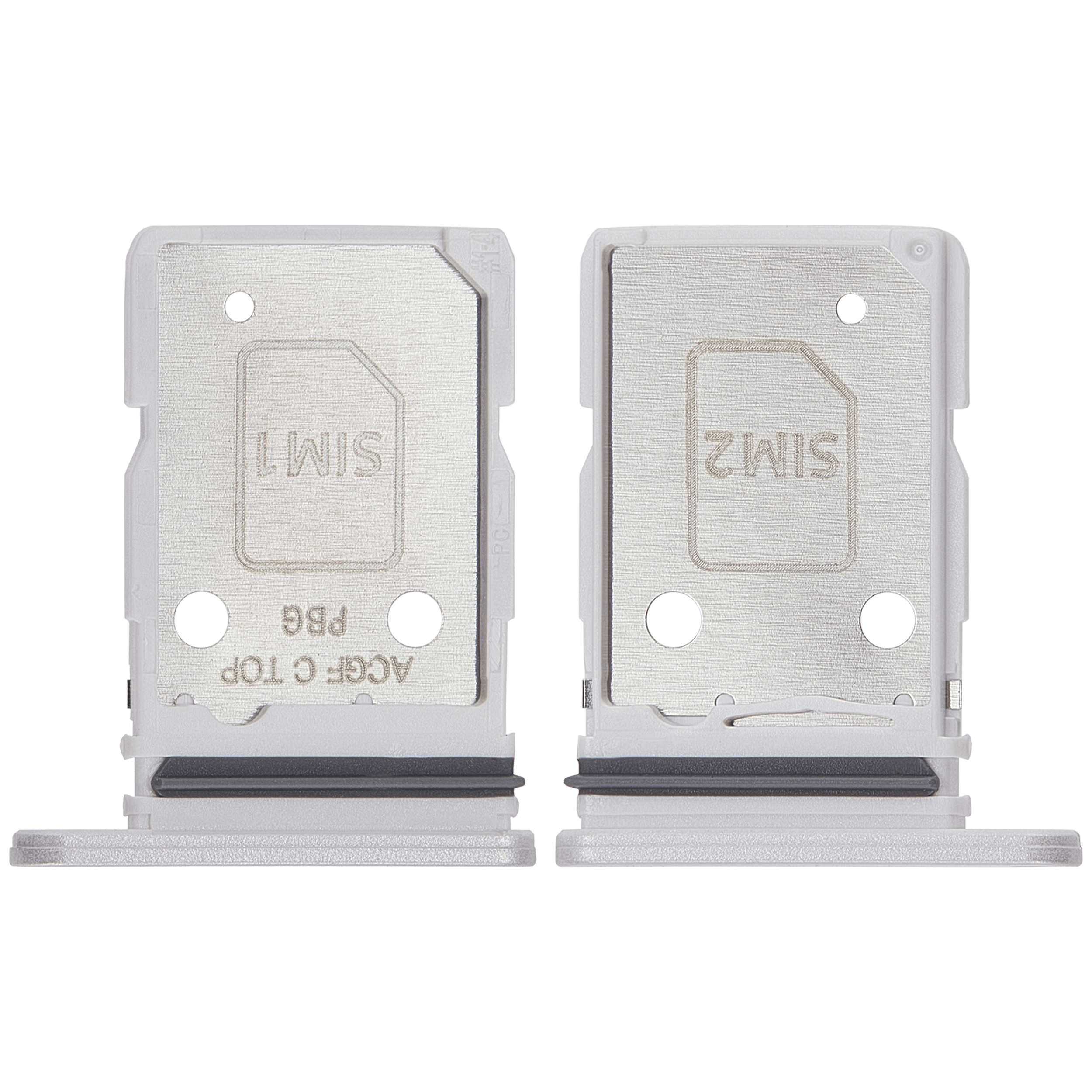 Dual Sim Card Tray für Samsung Galaxy A37 (A376 / 2026) (Weiß)