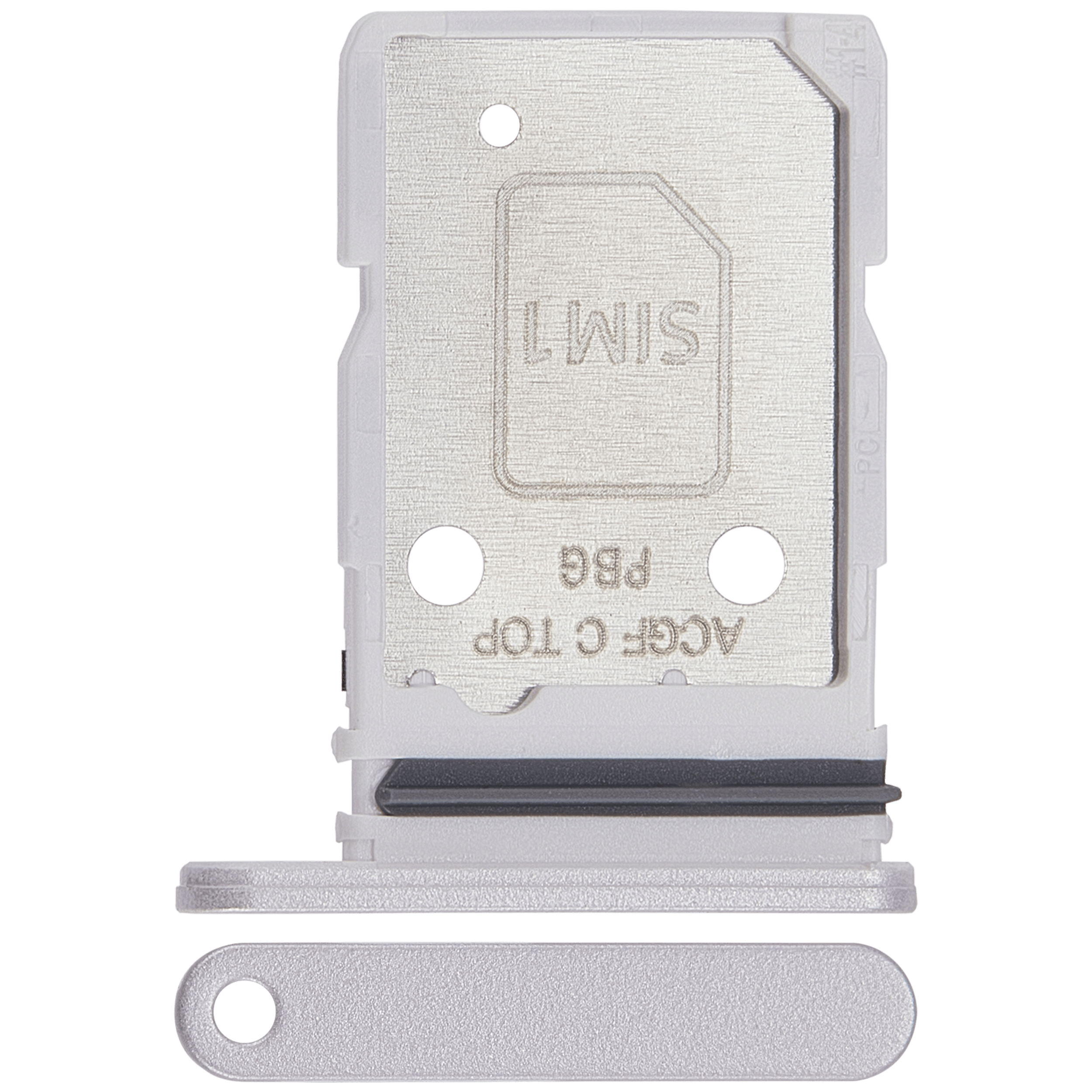Dual Sim Card Tray für Samsung Galaxy A37 (A376 / 2026) (Weiß)