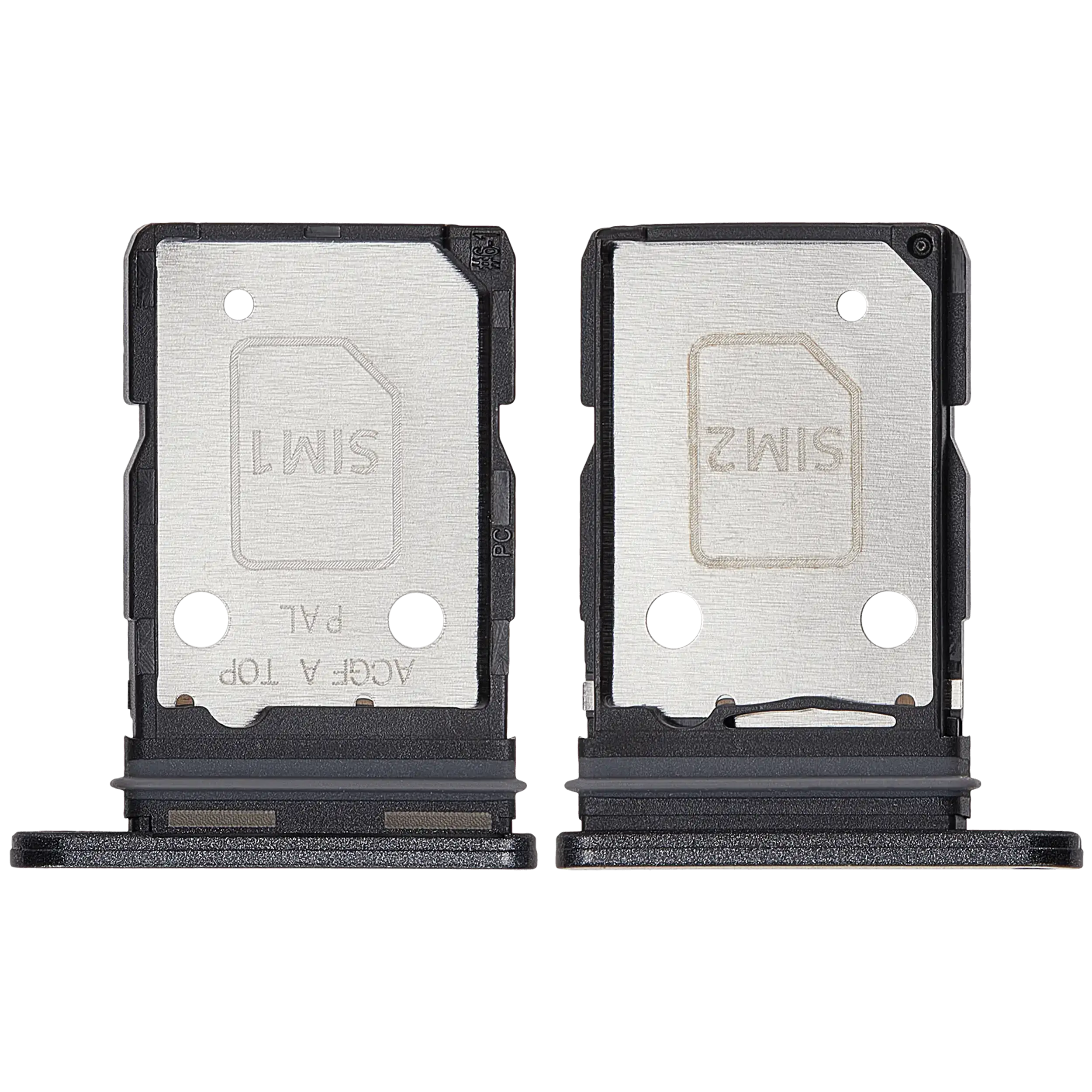 Dual Sim Card Tray für Samsung Galaxy A37 (A376 / 2026) (Charkoal)