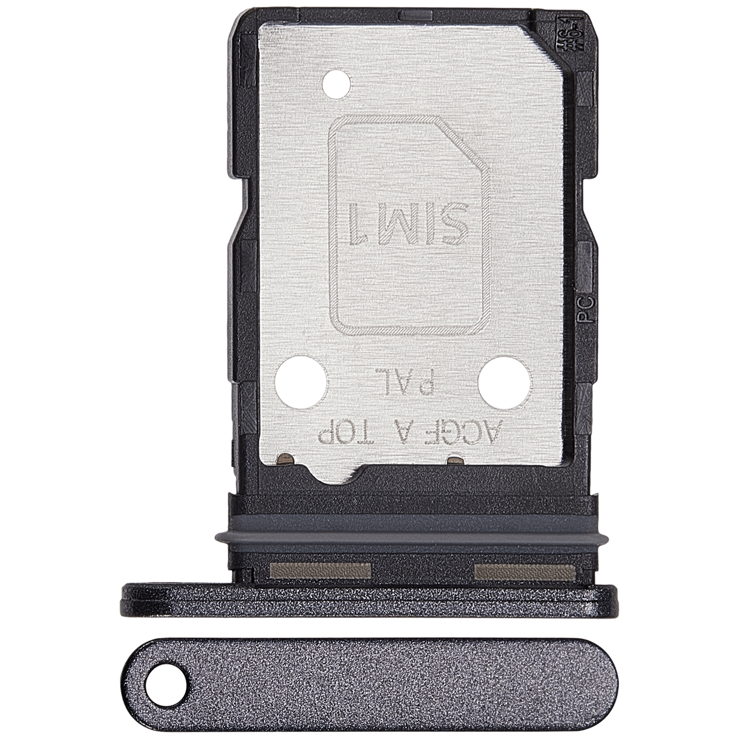 Dual Sim Card Tray für Samsung Galaxy A37 (A376 / 2026) (Charkoal)