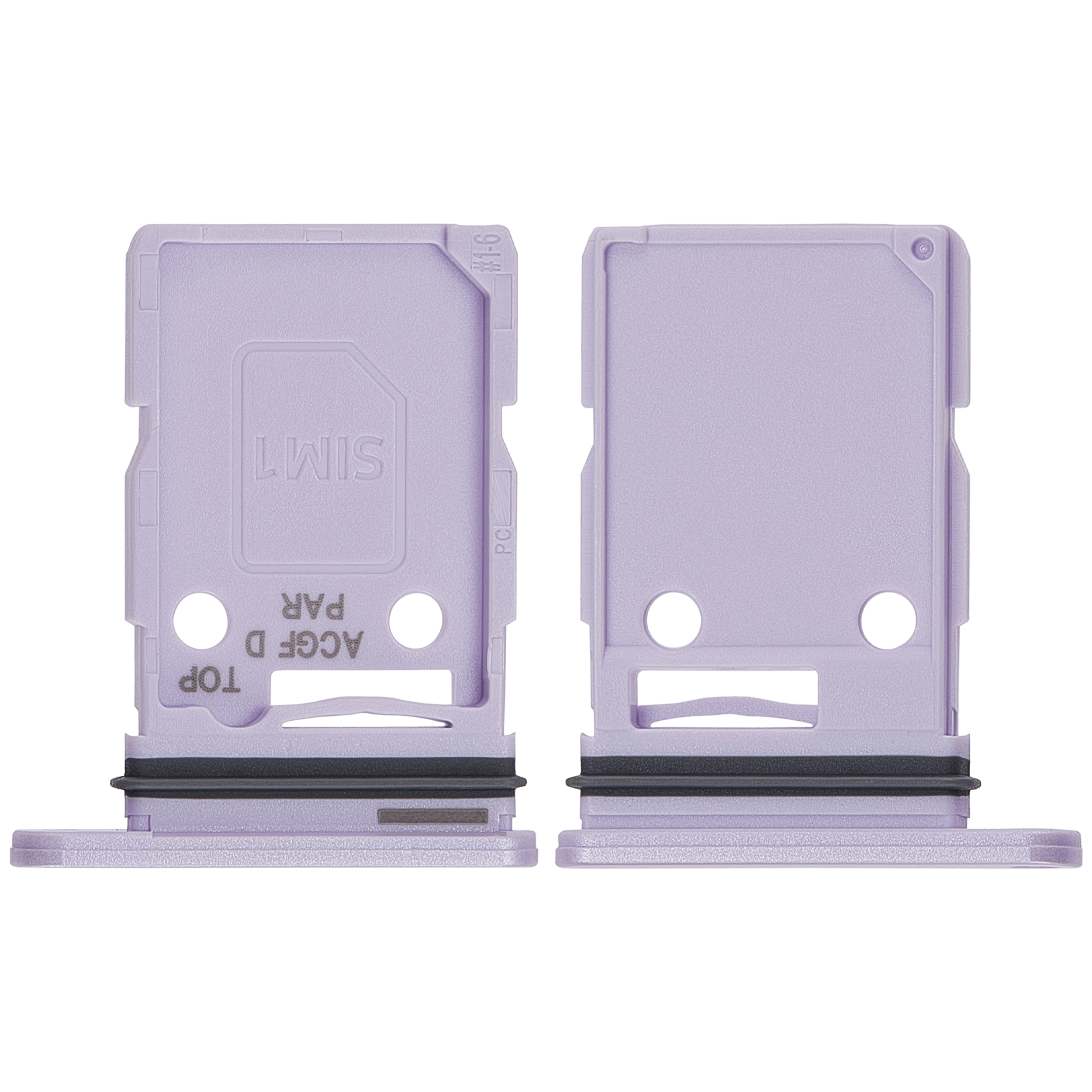 Single Sim Card Tray für Samsung Galaxy A37 (A376 / 2026) (Light Violet)
