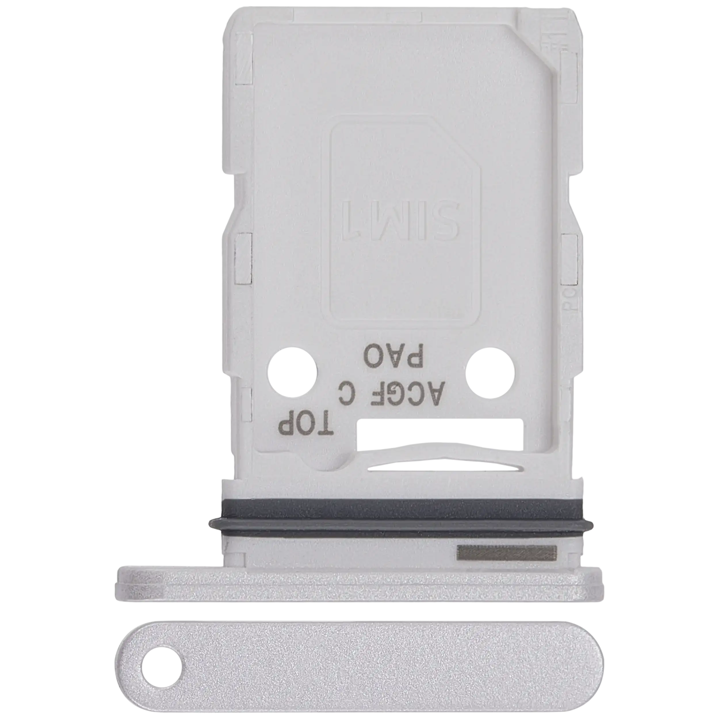 Single Sim Card Tray für Samsung Galaxy A37 (A376 / 2026) (Weiß)