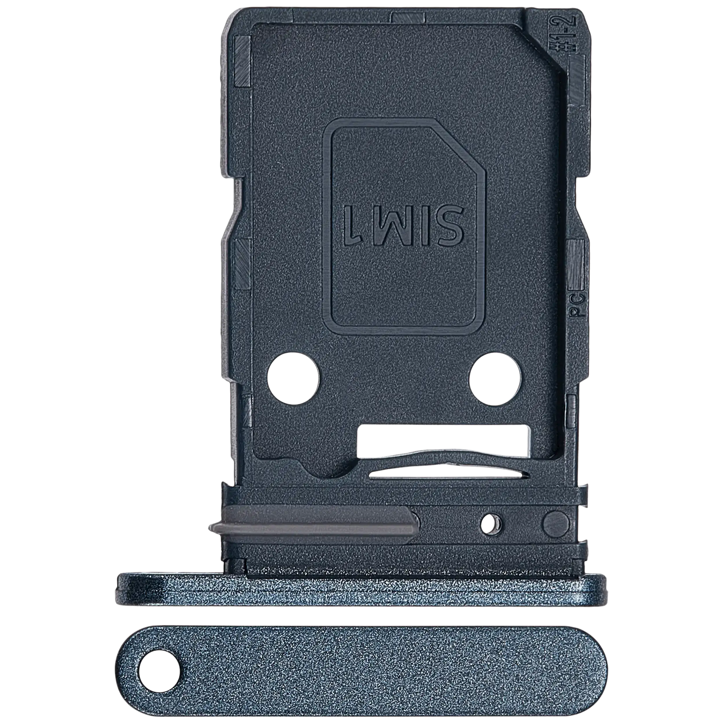 Single Sim Card Tray für Samsung Galaxy A37 (A376 / 2026) (Graygreen)