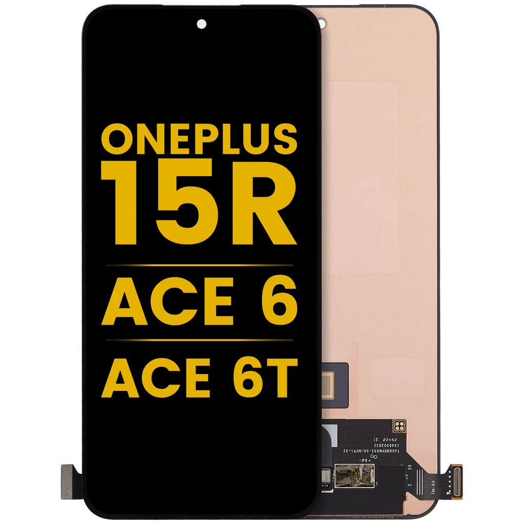 OLED-Display ohne Rahmen für OnePlus 15R / Ace 6 / Ace 6T (Refurbished) (Alle Farben)