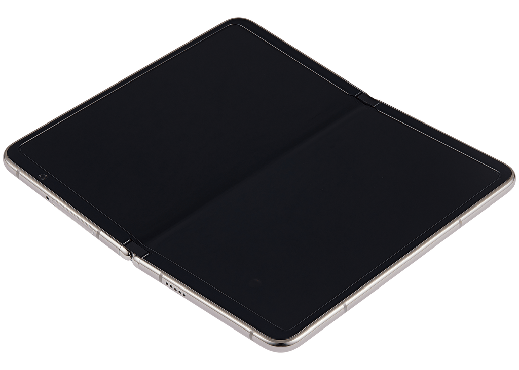 Built-In OLED-Display (Main Display) Assembly (mit Midframe/Rahmen) für Google Pixel Fold (US and International Versions) (Refurbished) (Porcelain)