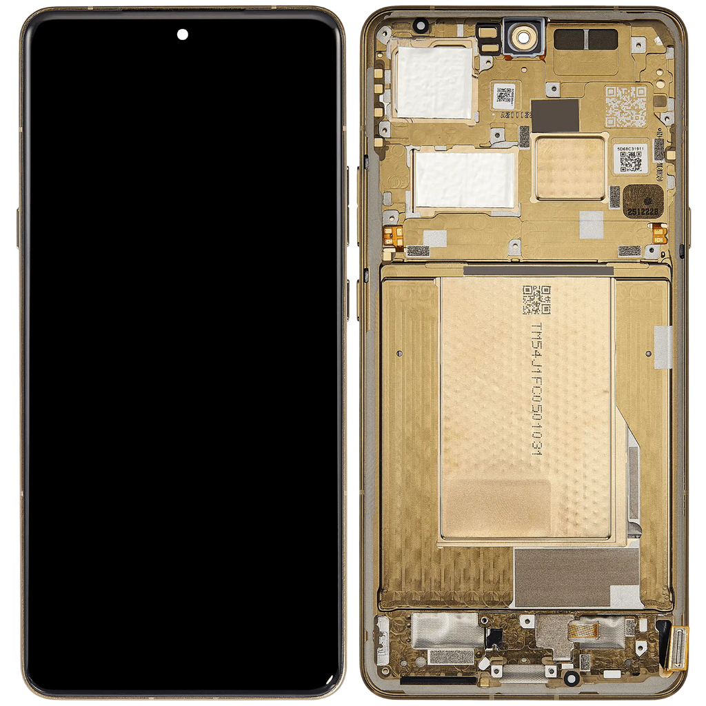 OLED-Display mit Rahmen für Motorola Moto Signature (XT2603/ 2026) (Refurbished) (Martini Olive)