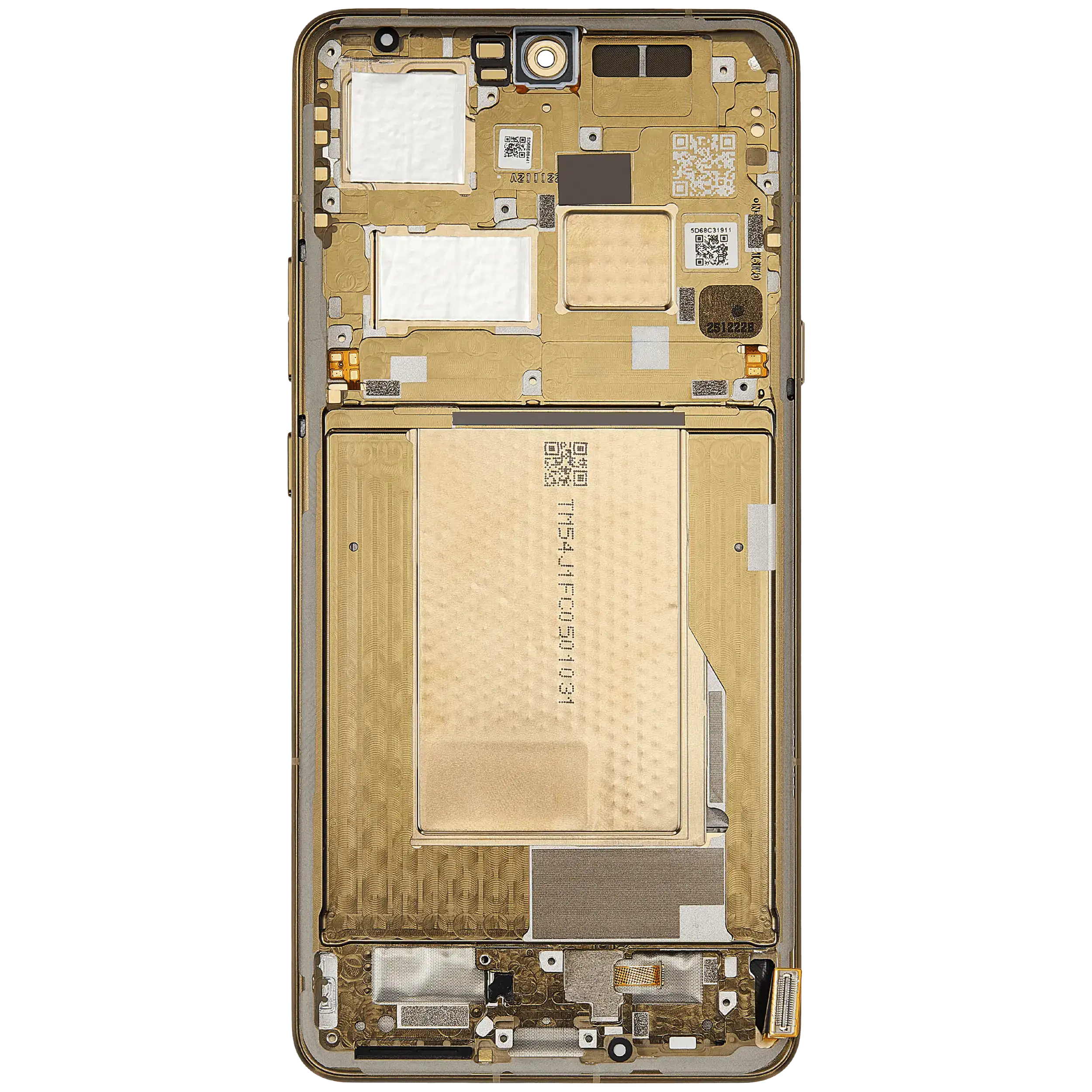 OLED-Display mit Rahmen für Motorola Moto Signature (XT2603/ 2026) (Refurbished) (Martini Olive)