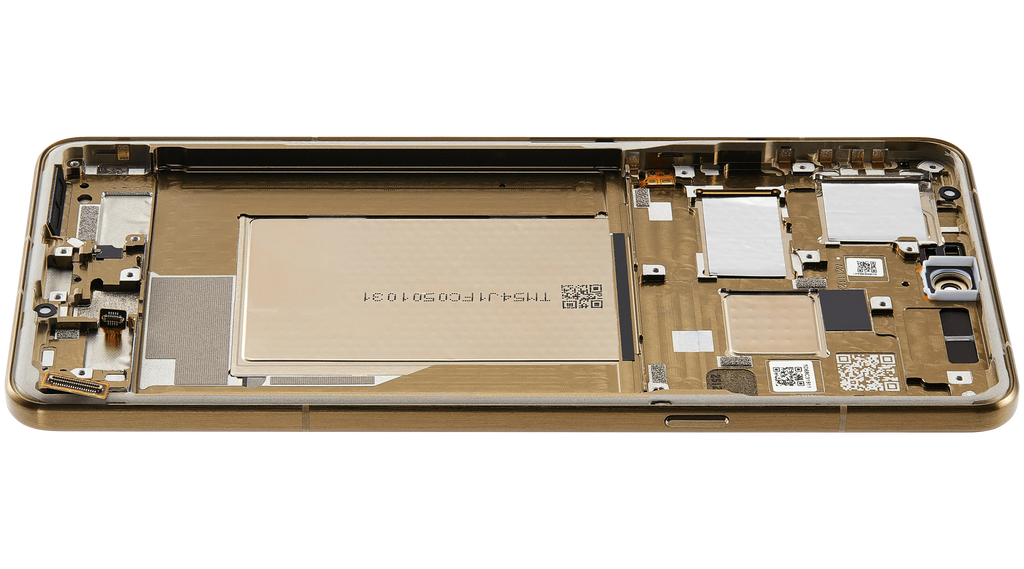 OLED-Display mit Rahmen für Motorola Moto Signature (XT2603/ 2026) (Refurbished) (Martini Olive)