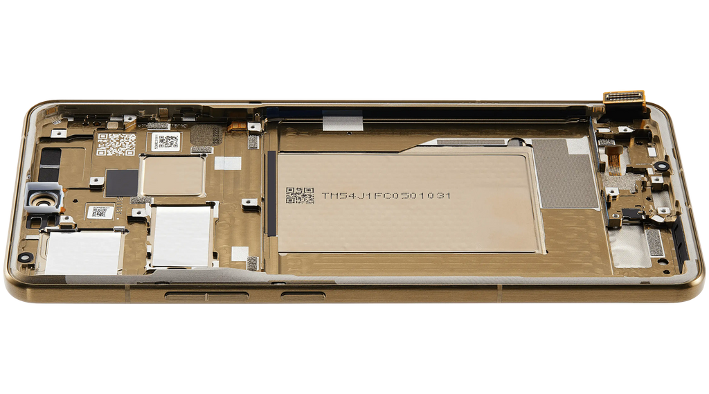 OLED-Display mit Rahmen für Motorola Moto Signature (XT2603/ 2026) (Refurbished) (Martini Olive)