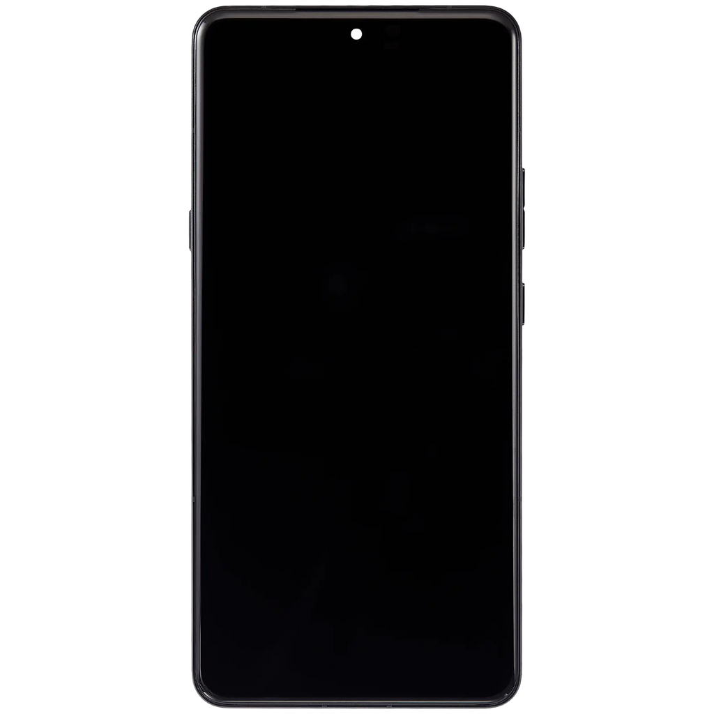 OLED-Display mit Rahmen für Motorola Moto Signature (XT2603/ 2026) (Refurbished) (Carbon)