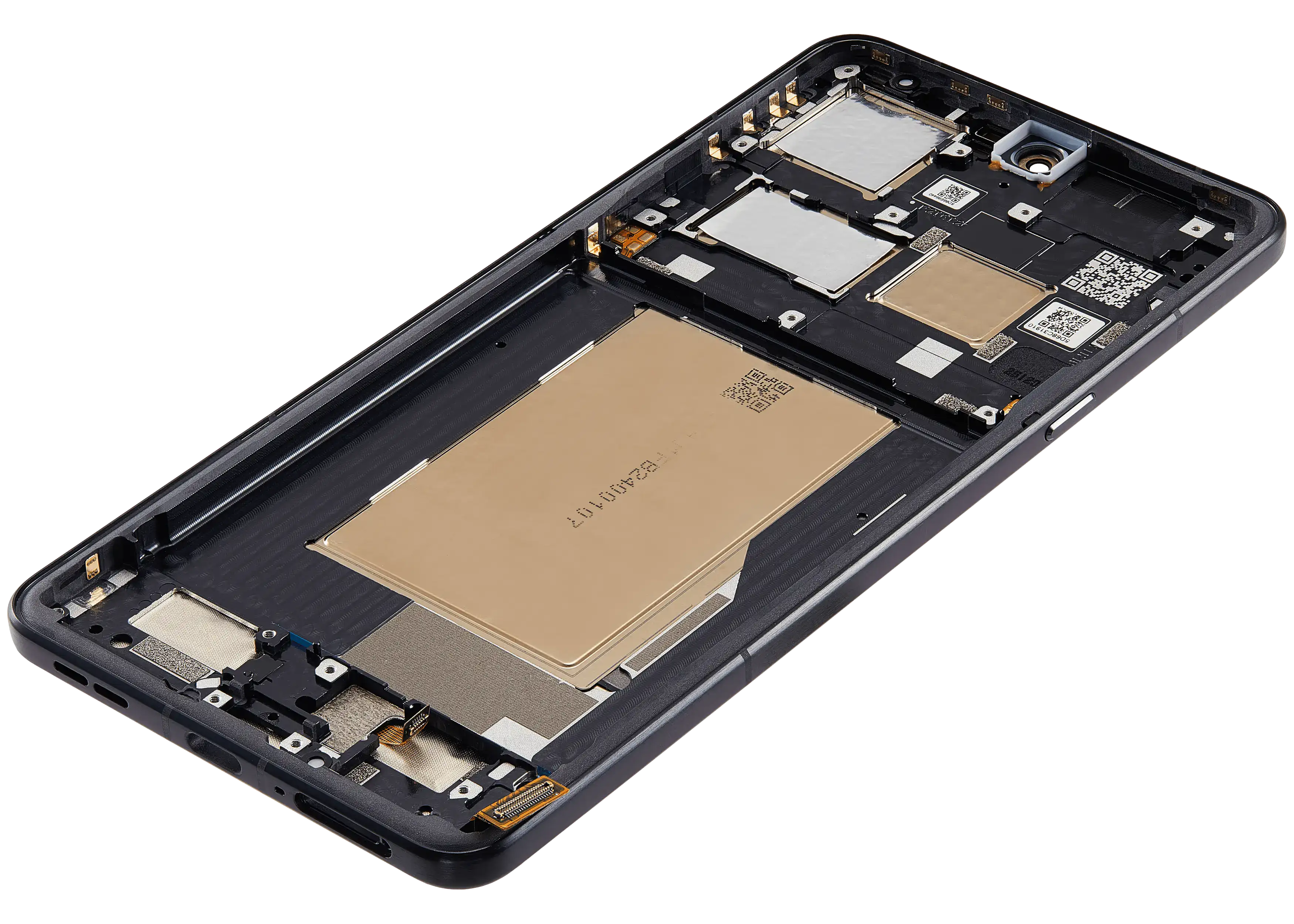OLED-Display mit Rahmen für Motorola Moto Signature (XT2603/ 2026) (Refurbished) (Carbon)