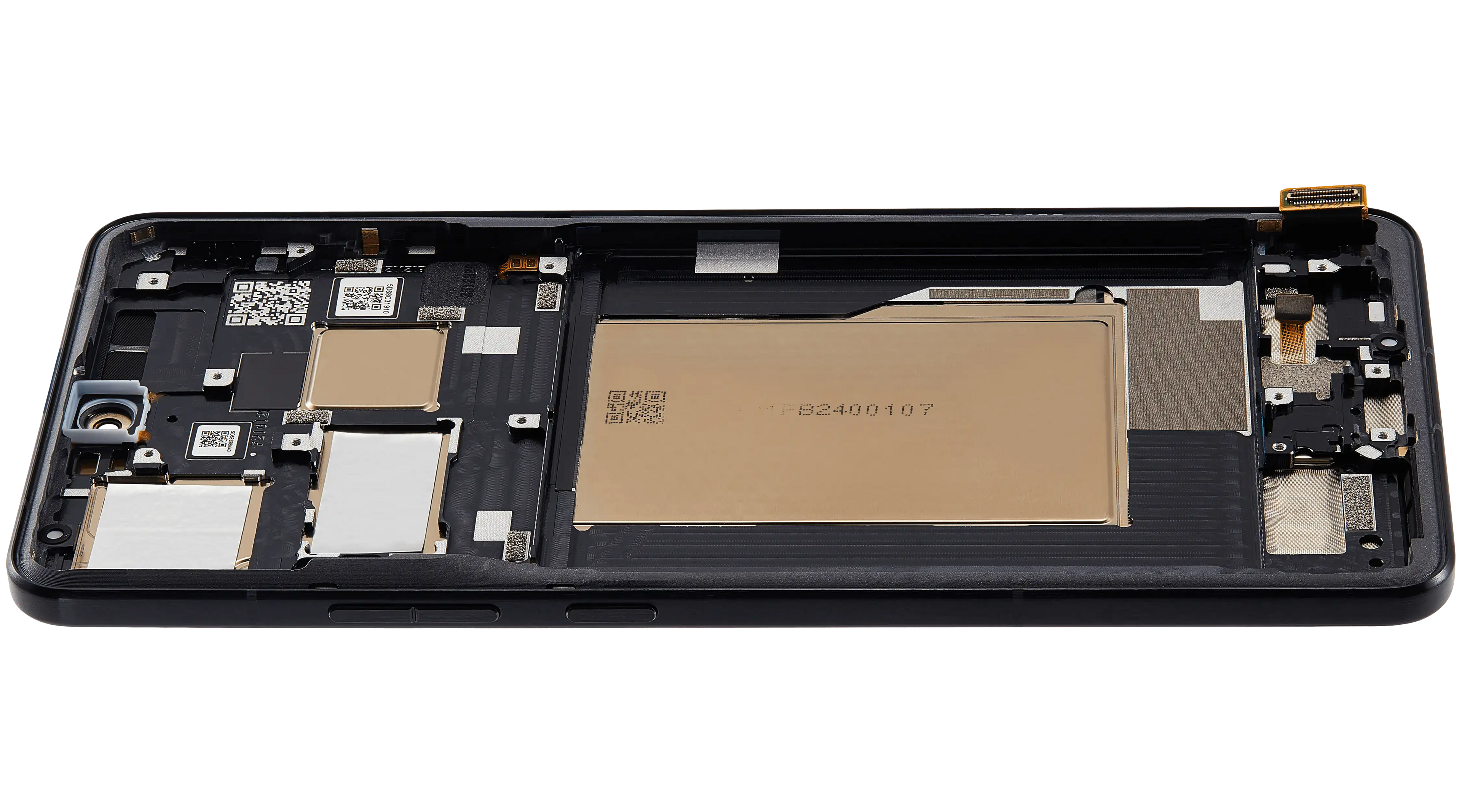 OLED-Display mit Rahmen für Motorola Moto Signature (XT2603/ 2026) (Refurbished) (Carbon)