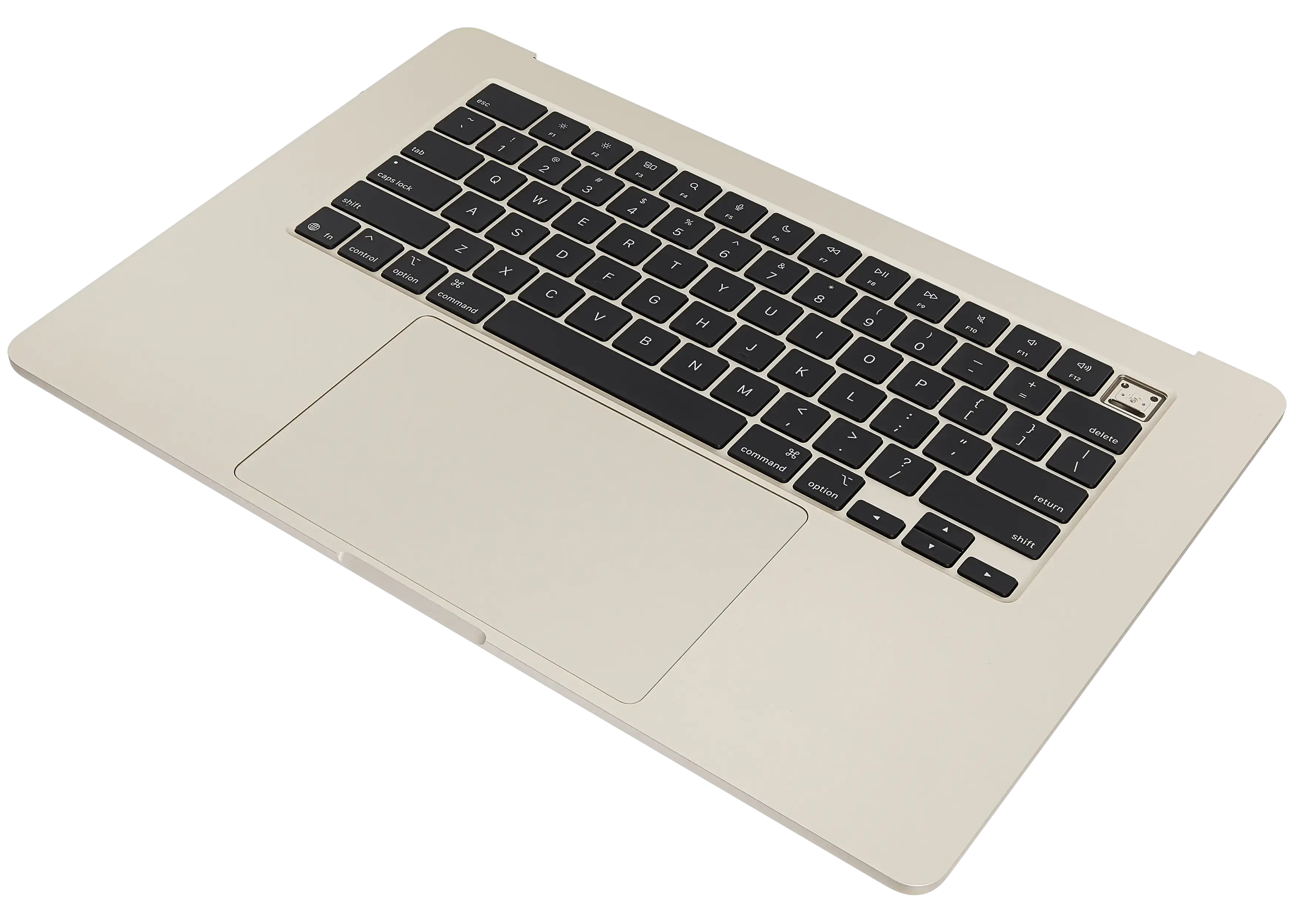 Topcase with Battery and Keyboard for MacBook Air 15" A3241 (2025) (US Keyboard) (Used OEM Pull, Grade A) (Starlight)