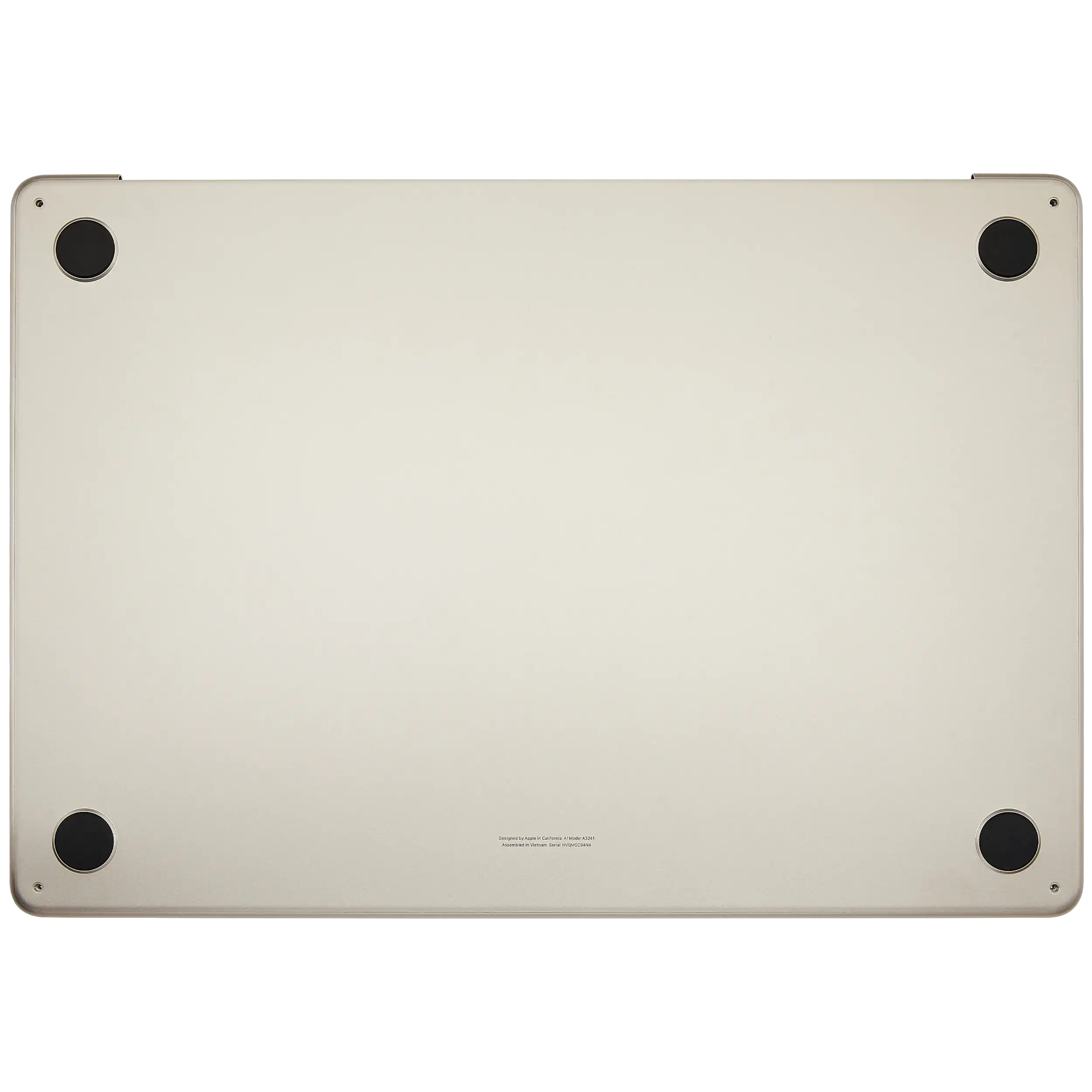 Topcase with Battery and Keyboard for MacBook Air 15" A3241 (2025) (US Keyboard) (Used OEM Pull, Grade A) (Starlight)