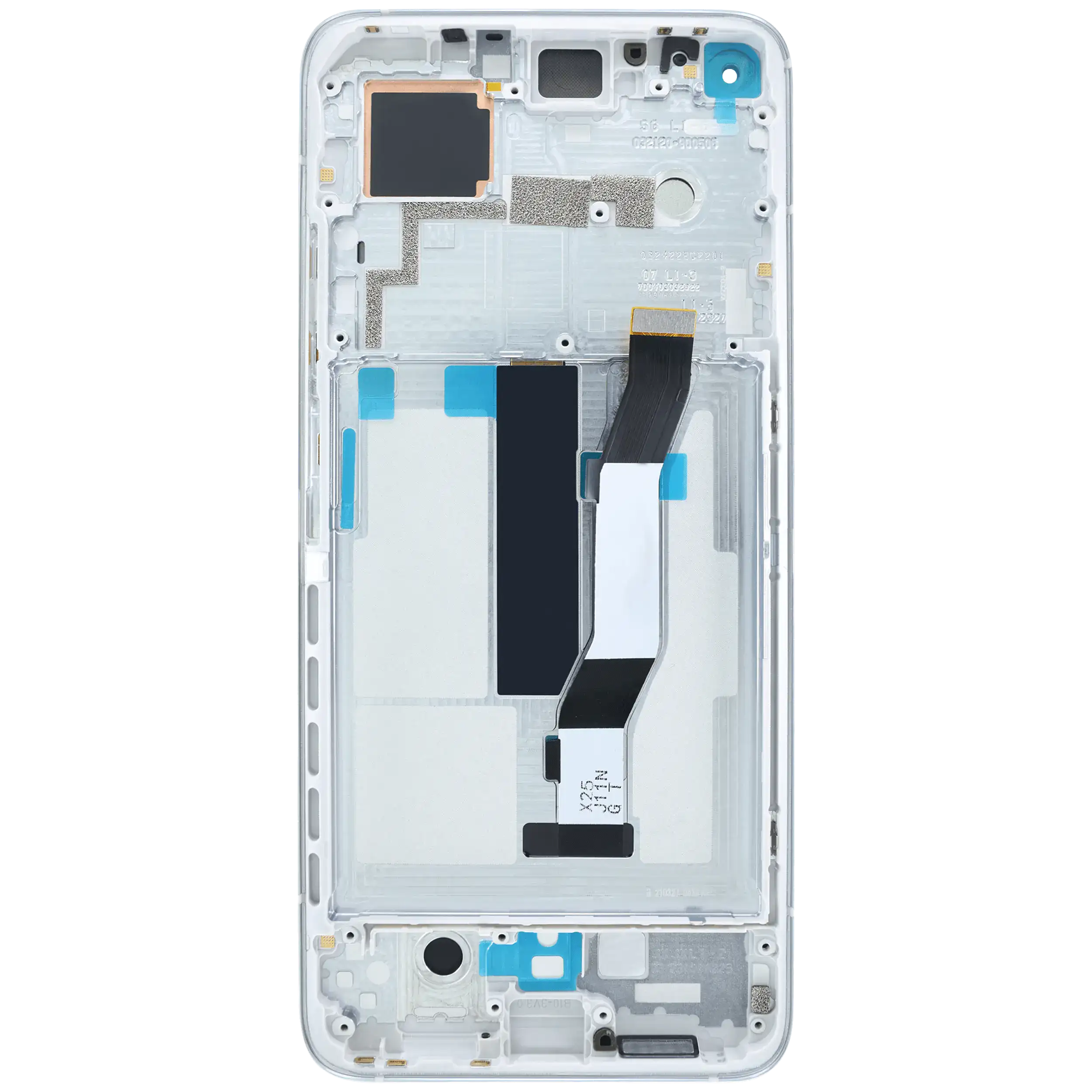 LCD-Display mit Rahmen für Xiaomi Mi 10T / Mi 10T Pro 5G / Redmi K30S (Refurbished) (Aurora Blue)