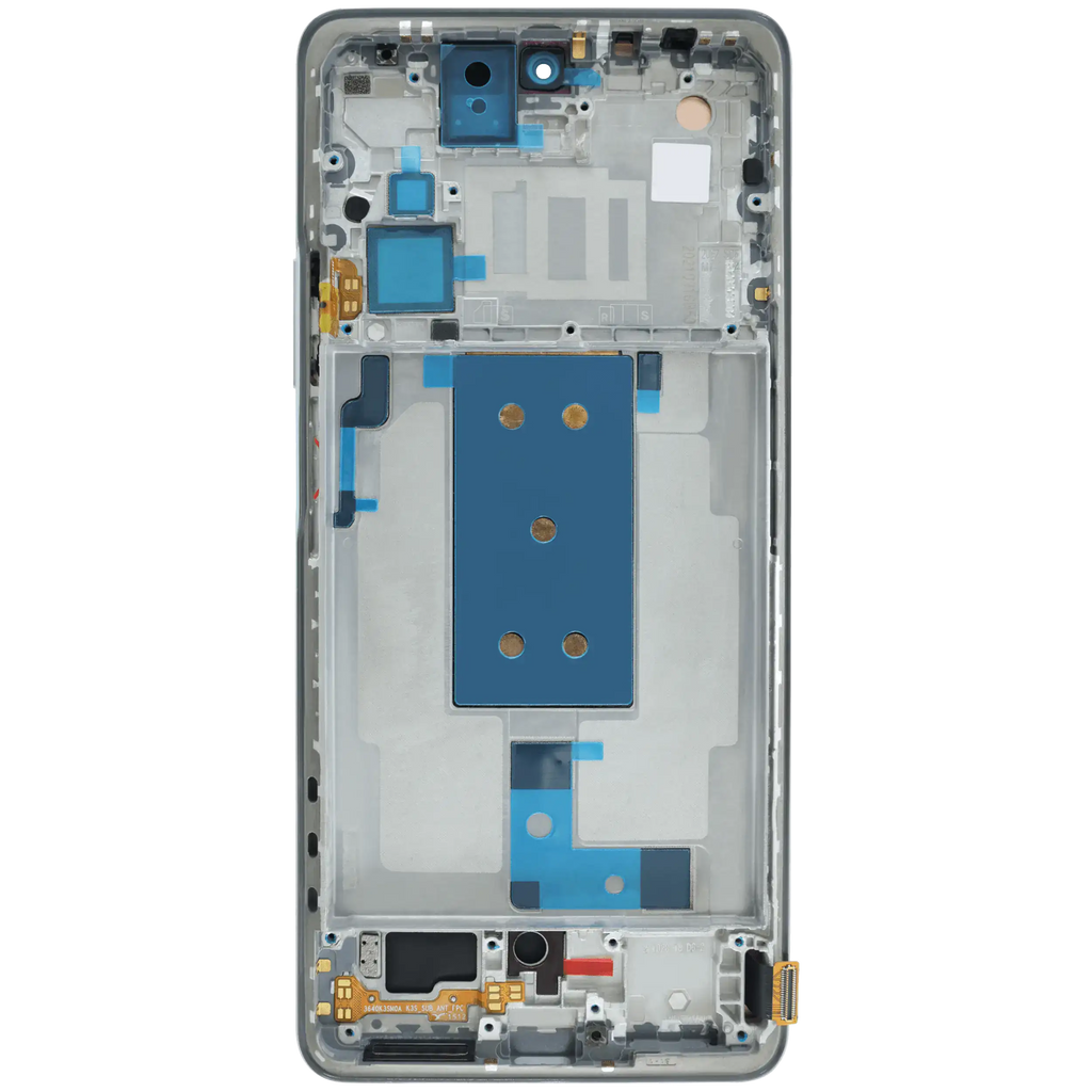 OLED-Display mit Rahmen für Xiaomi 11T / 11T Pro (Refurbished) (Celestial Blue)