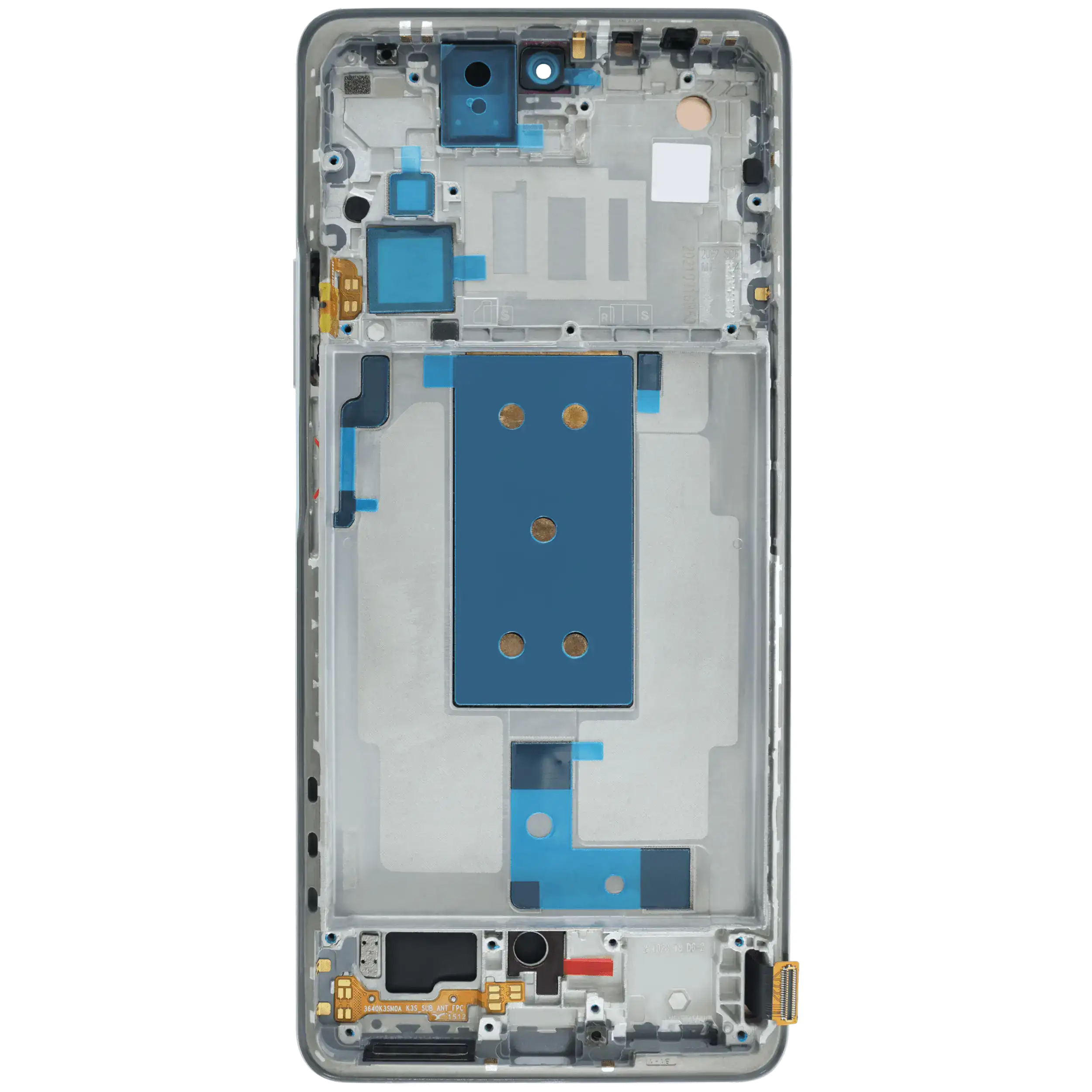 OLED-Display mit Rahmen für Xiaomi 11T / 11T Pro (Refurbished) (Celestial Blue)