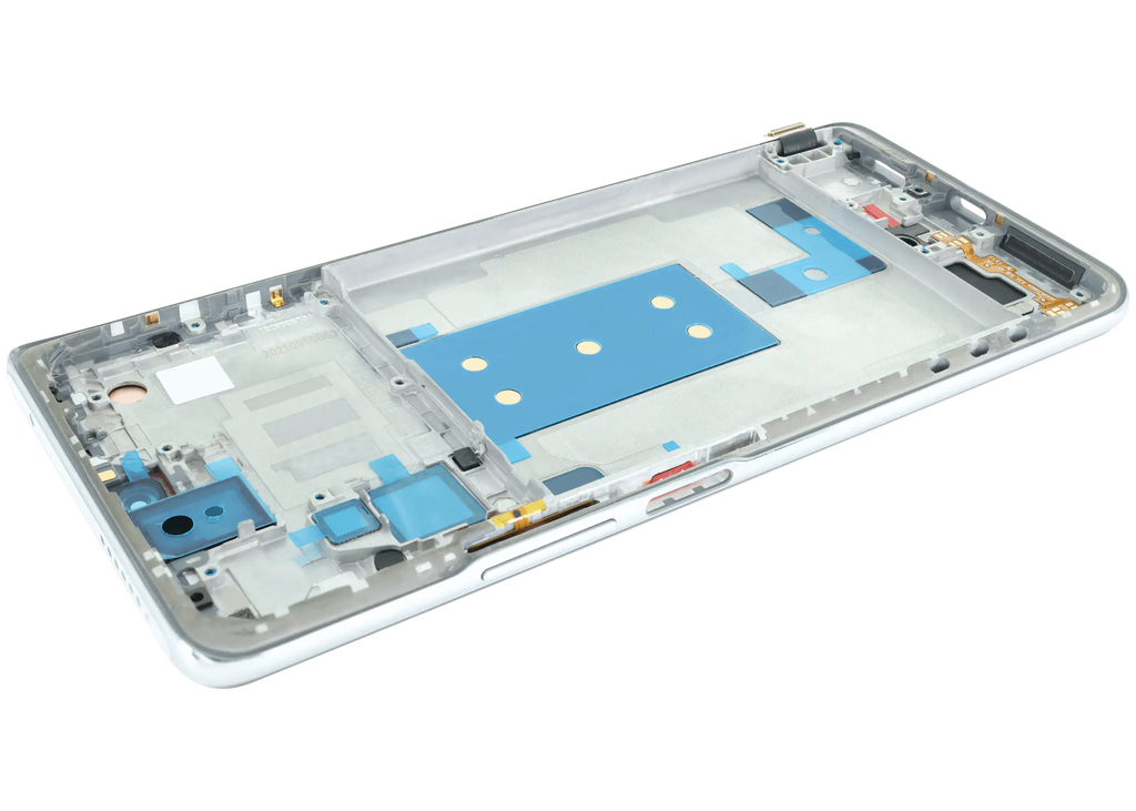 OLED-Display mit Rahmen für Xiaomi 11T / 11T Pro (Refurbished) (Celestial Blue)