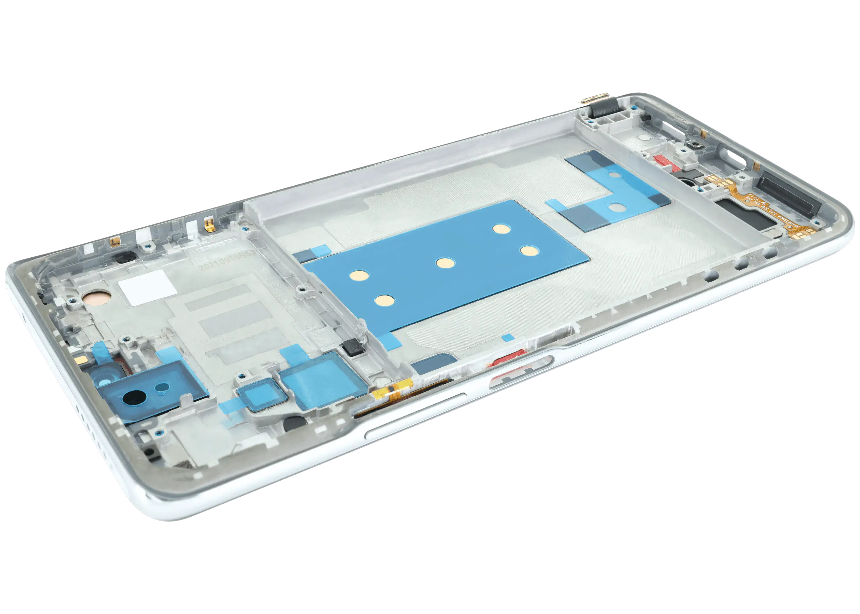 OLED-Display mit Rahmen für Xiaomi 11T / 11T Pro (Refurbished) (Celestial Blue)