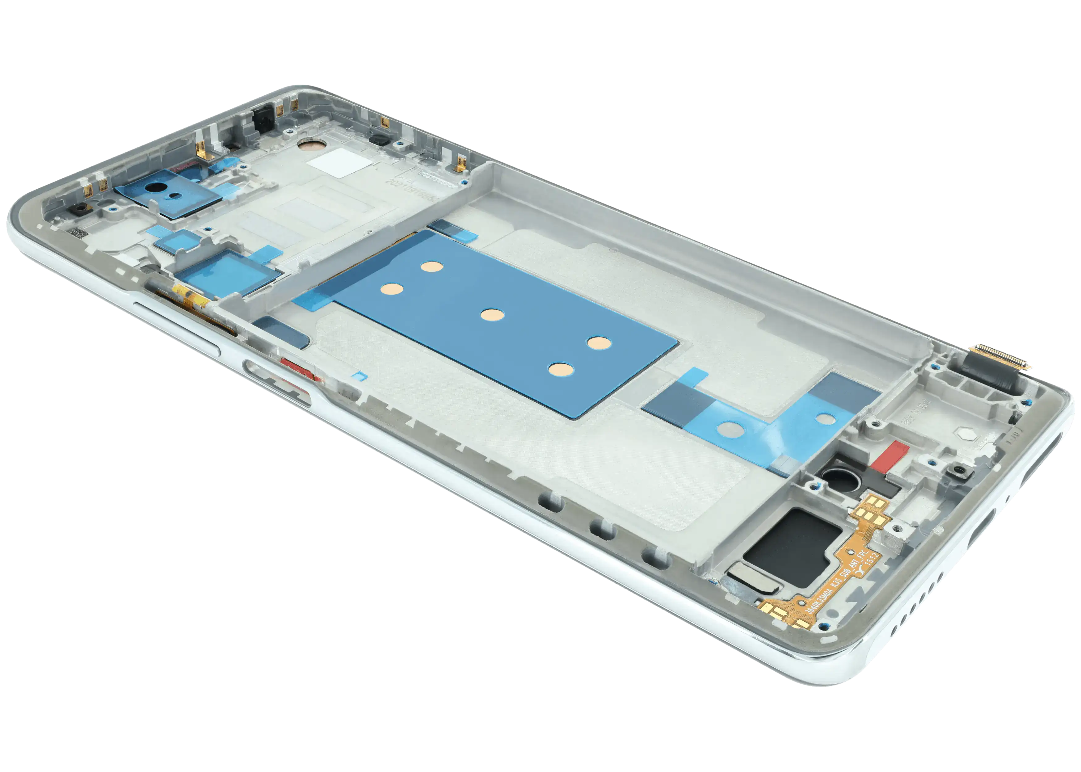 OLED-Display mit Rahmen für Xiaomi 11T / 11T Pro (Refurbished) (Celestial Blue)
