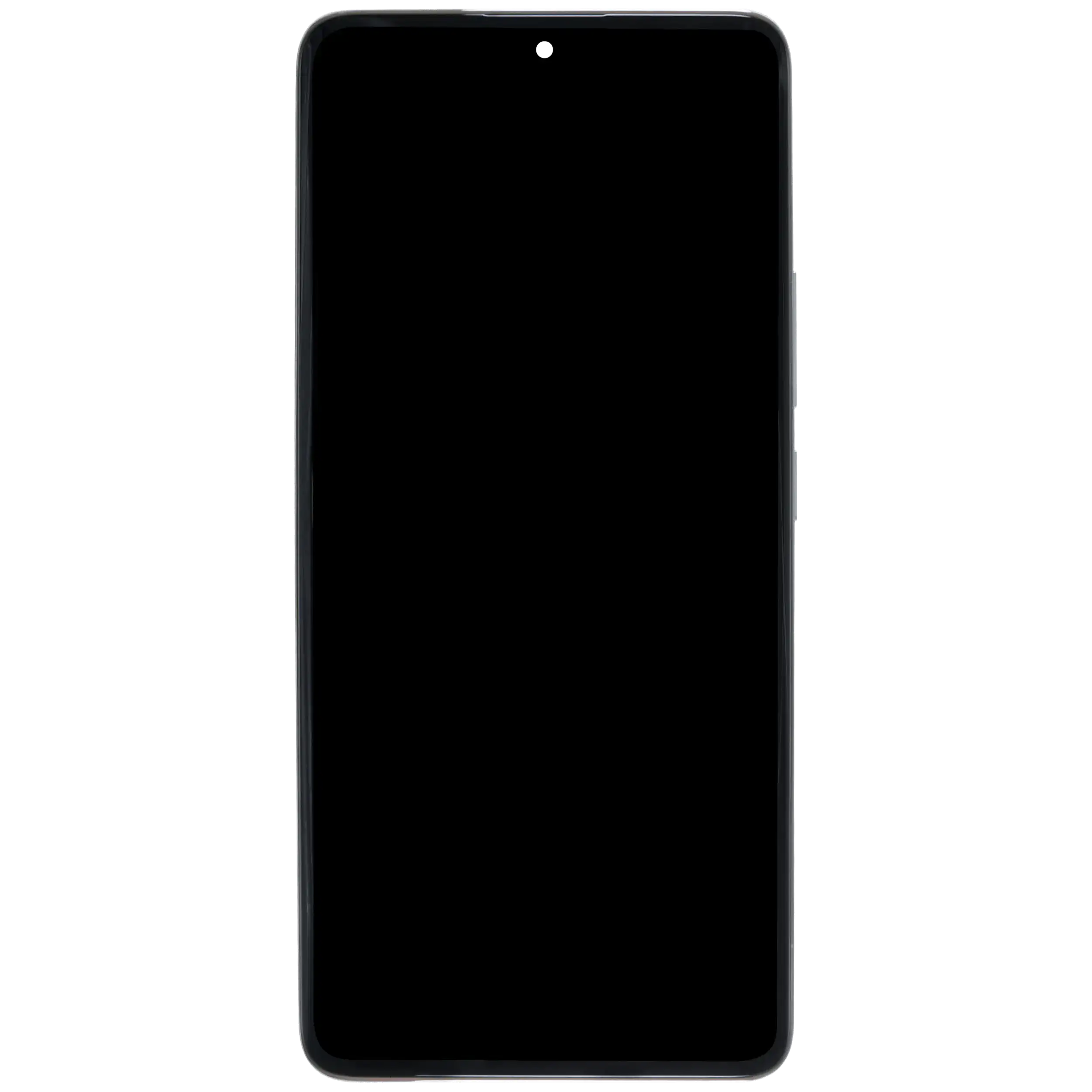 OLED-Display mit Rahmen für Xiaomi Poco X7 (Refurbished) (Silber)