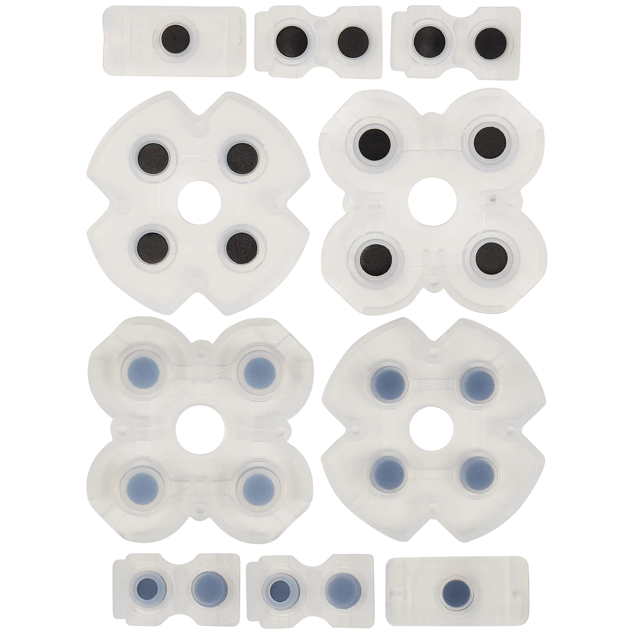 Conductive Rubber Pads for PlayStation 4 Controller (Version 1: JDS-001/JDS-011)