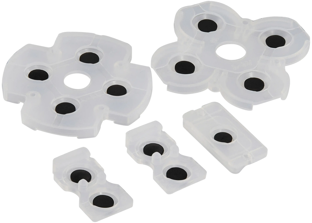 Conductive Rubber Pads for PlayStation 4 Controller (Version 1: JDS-001/JDS-011)