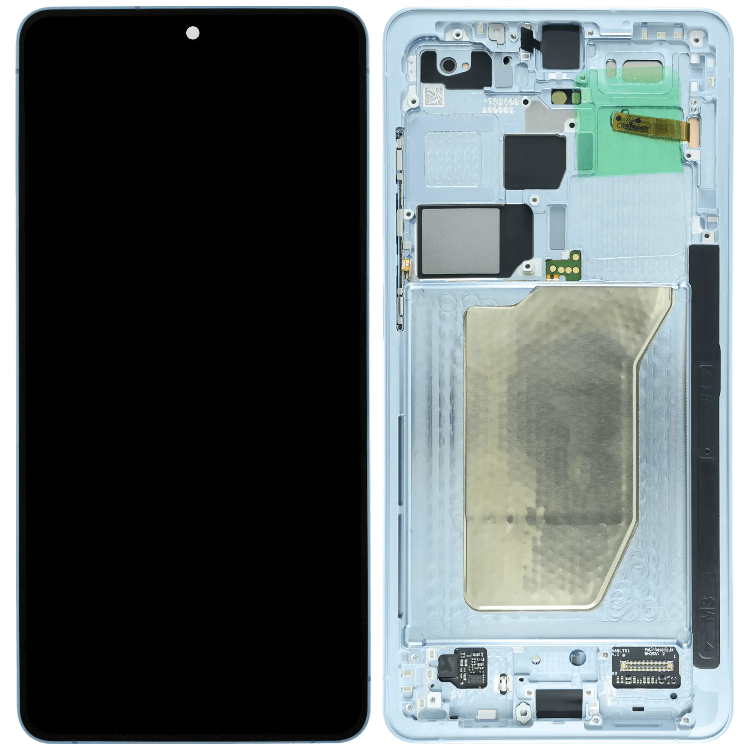 OLED-Display mit Rahmen für Samsung Galaxy S26 Ultra 5G (US & International) (Refurbished) (Sky Blue)